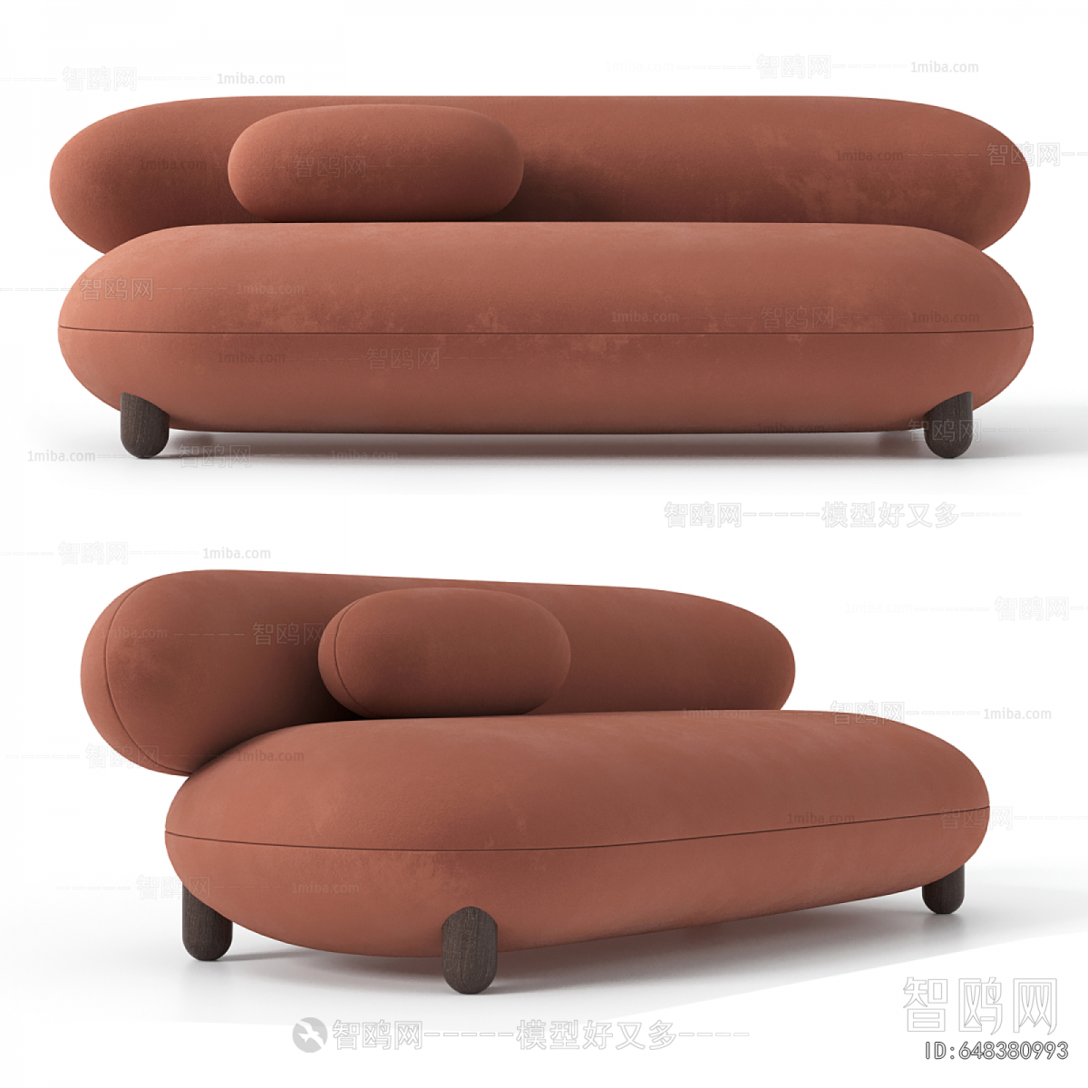 Nordic Style A Sofa For Two