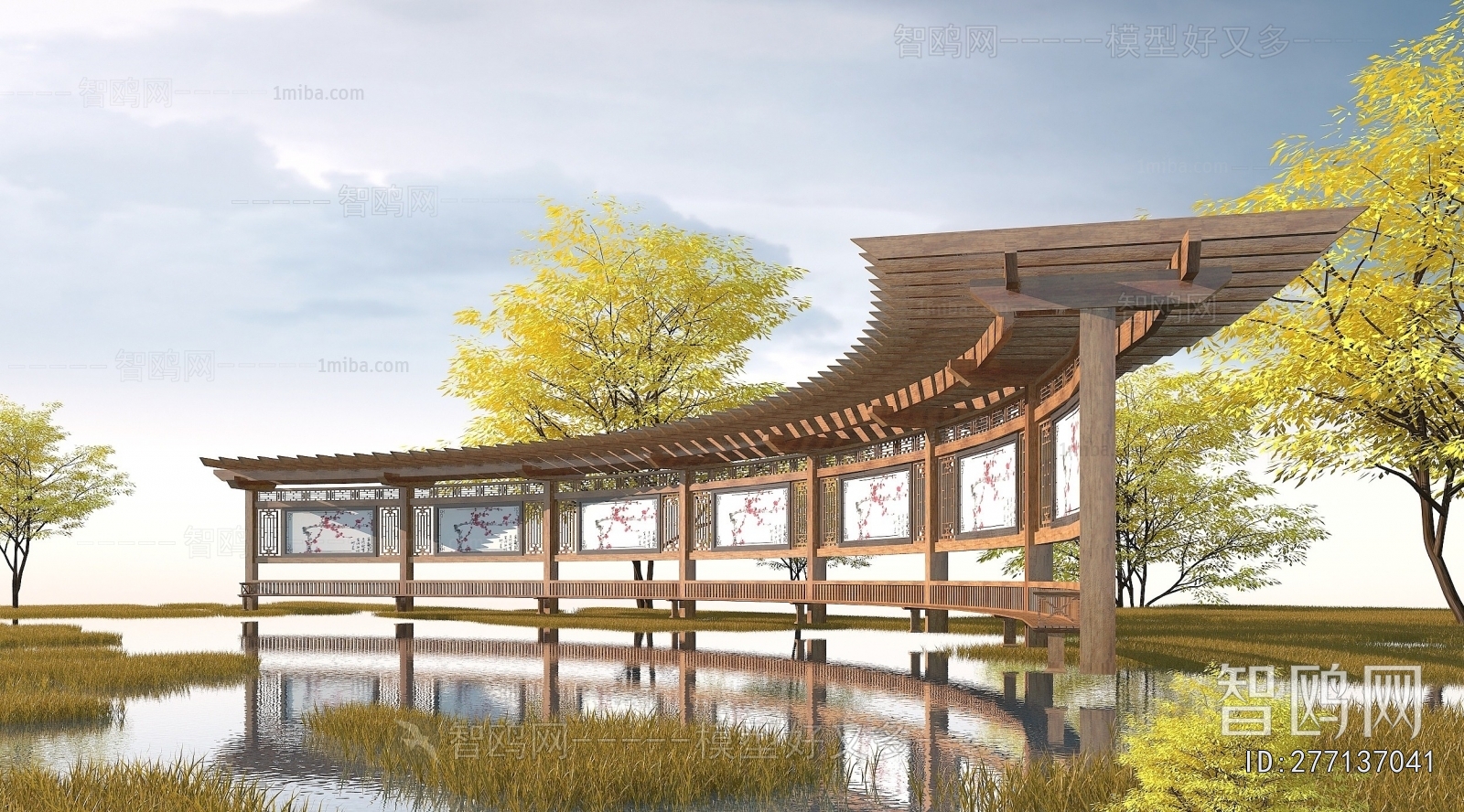 Chinese Style Gallery Frame