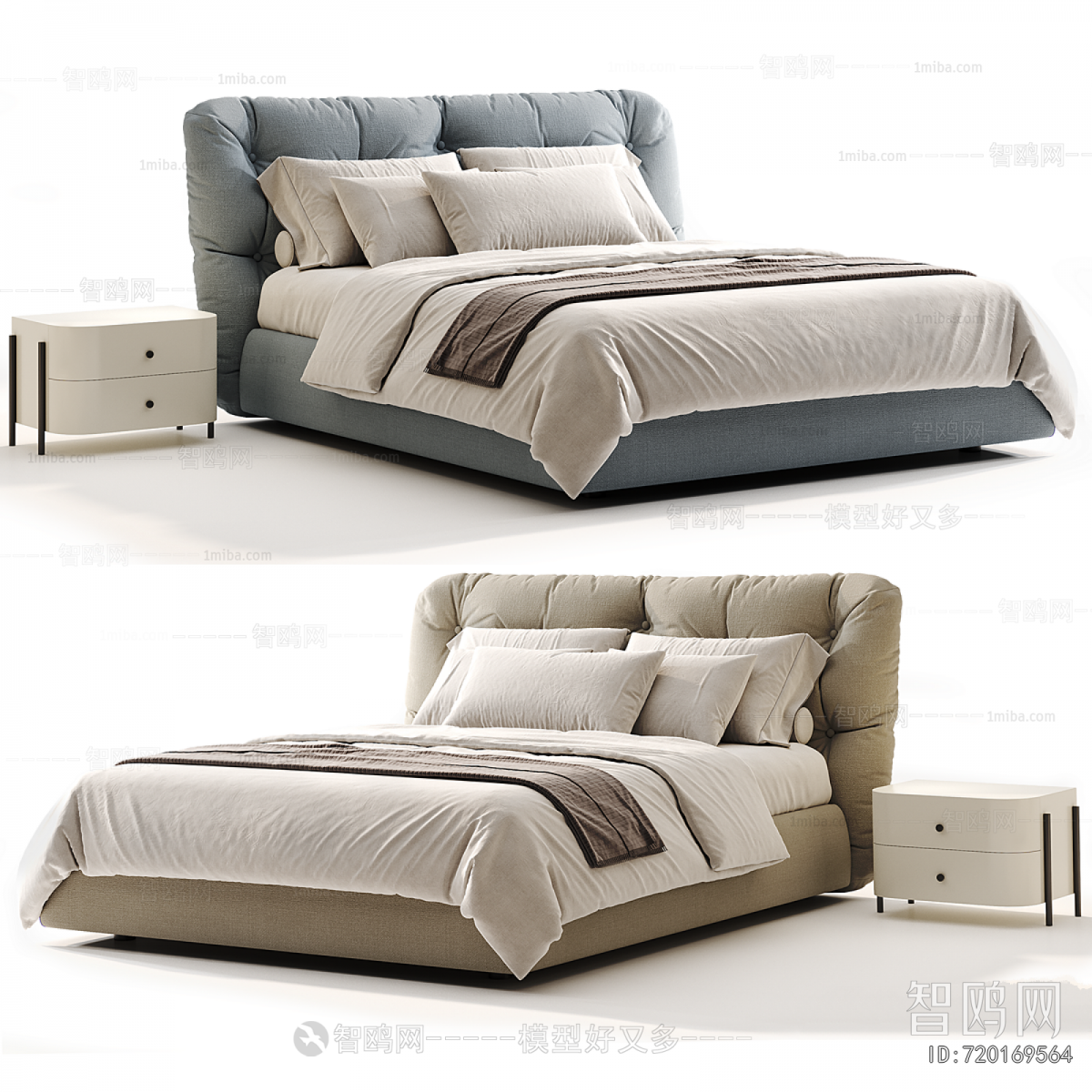 Modern Double Bed