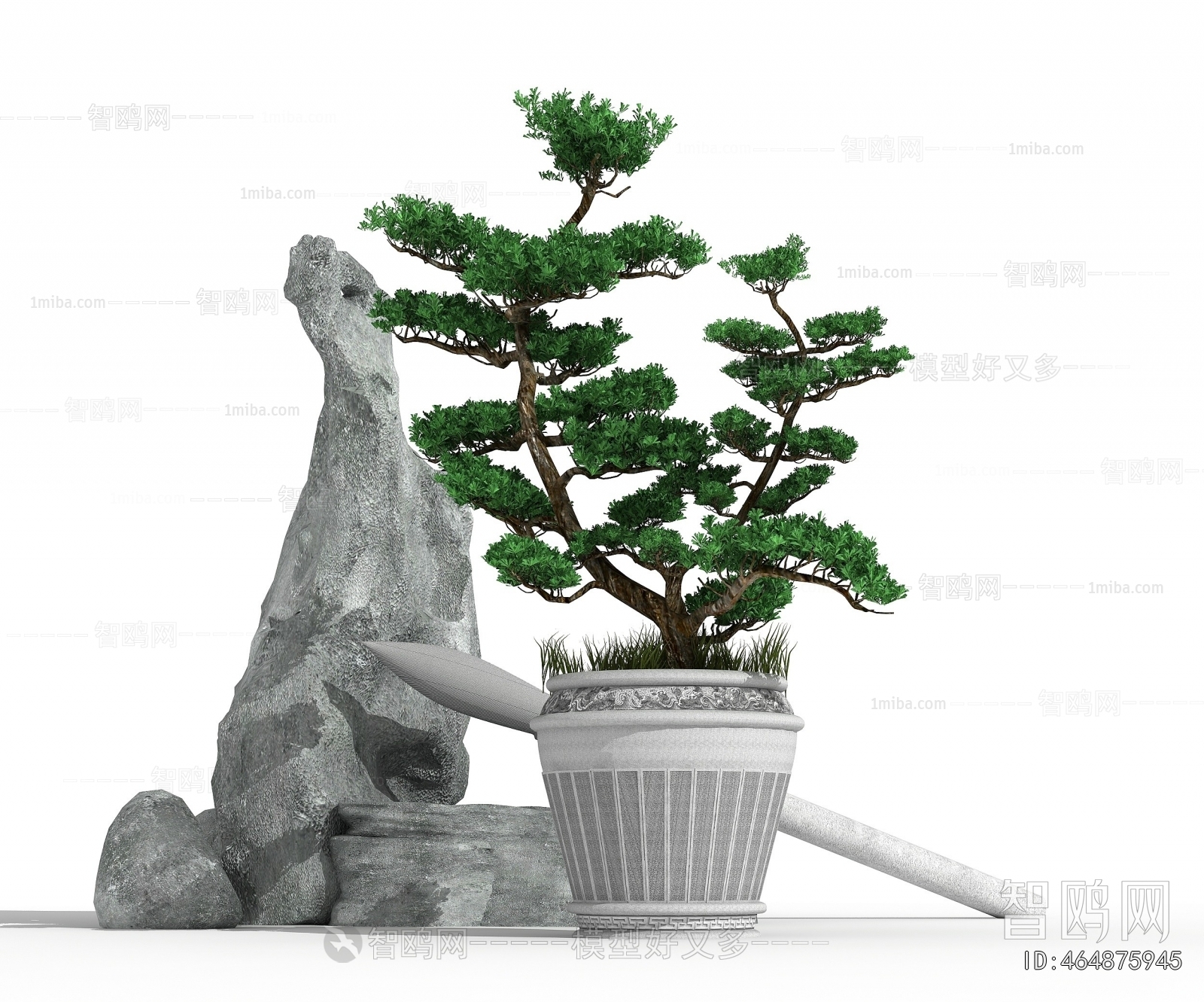 New Chinese Style Bonsai