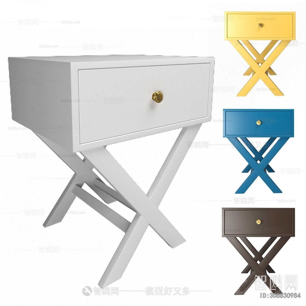 Modern Bedside Cupboard