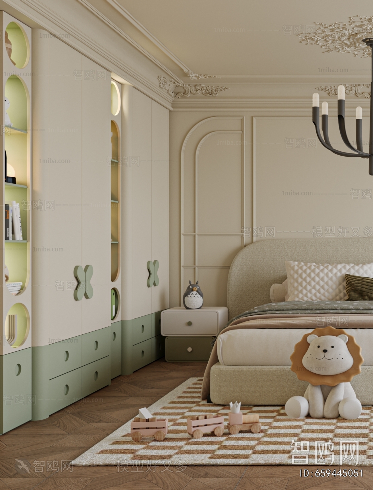 French Style Girl's Room Daughter's Room