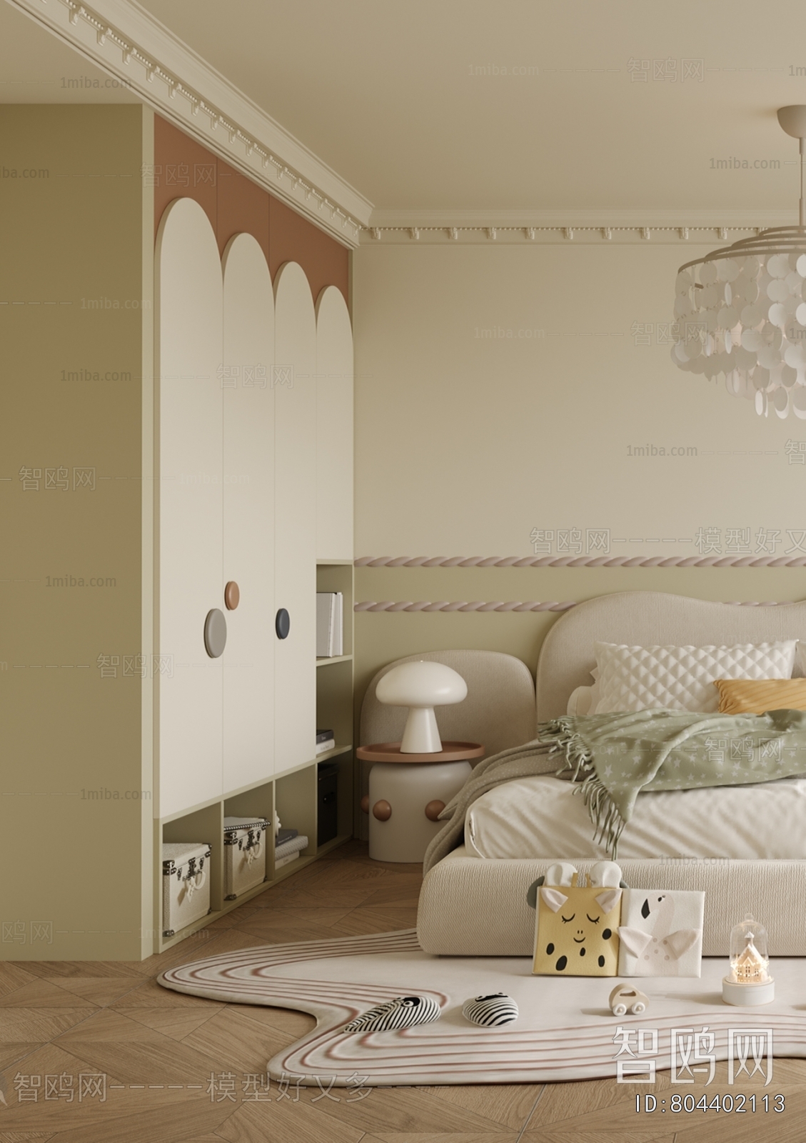 French Style Girl's Room Daughter's Room