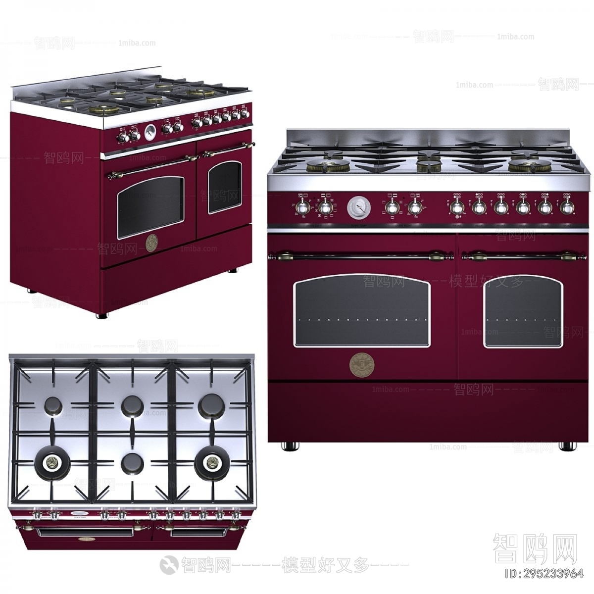 Modern Kitchen Electric Gas Range