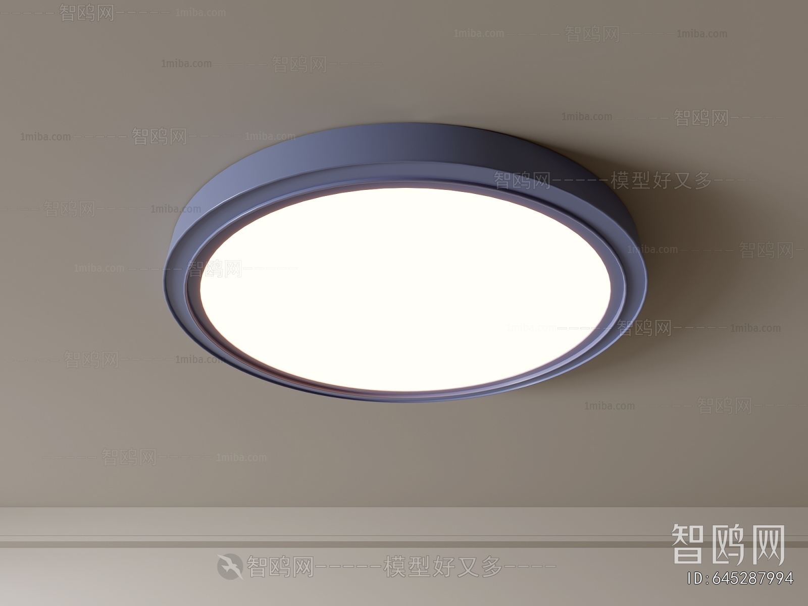 现代圆形吸顶灯
