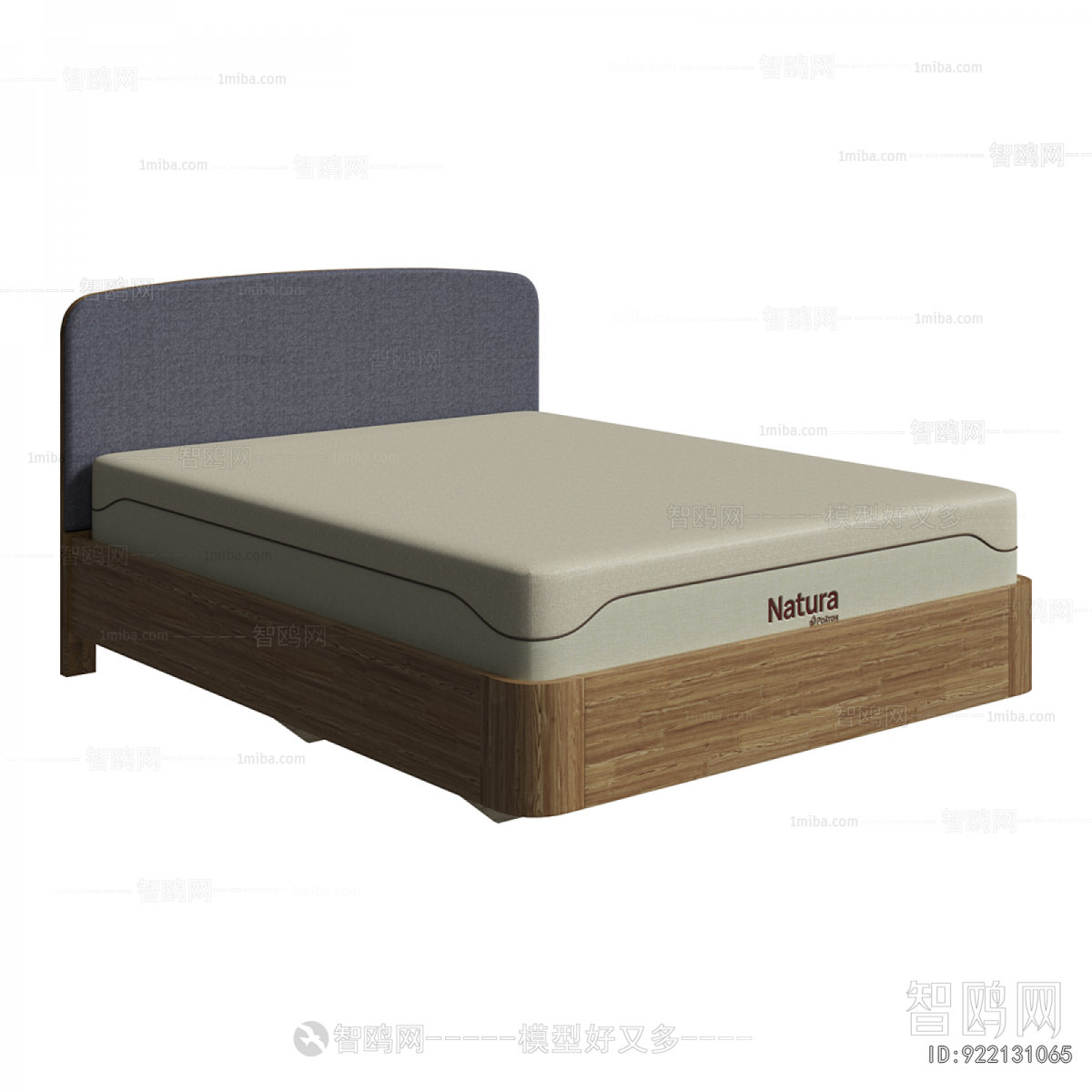 Nordic Style Double Bed
