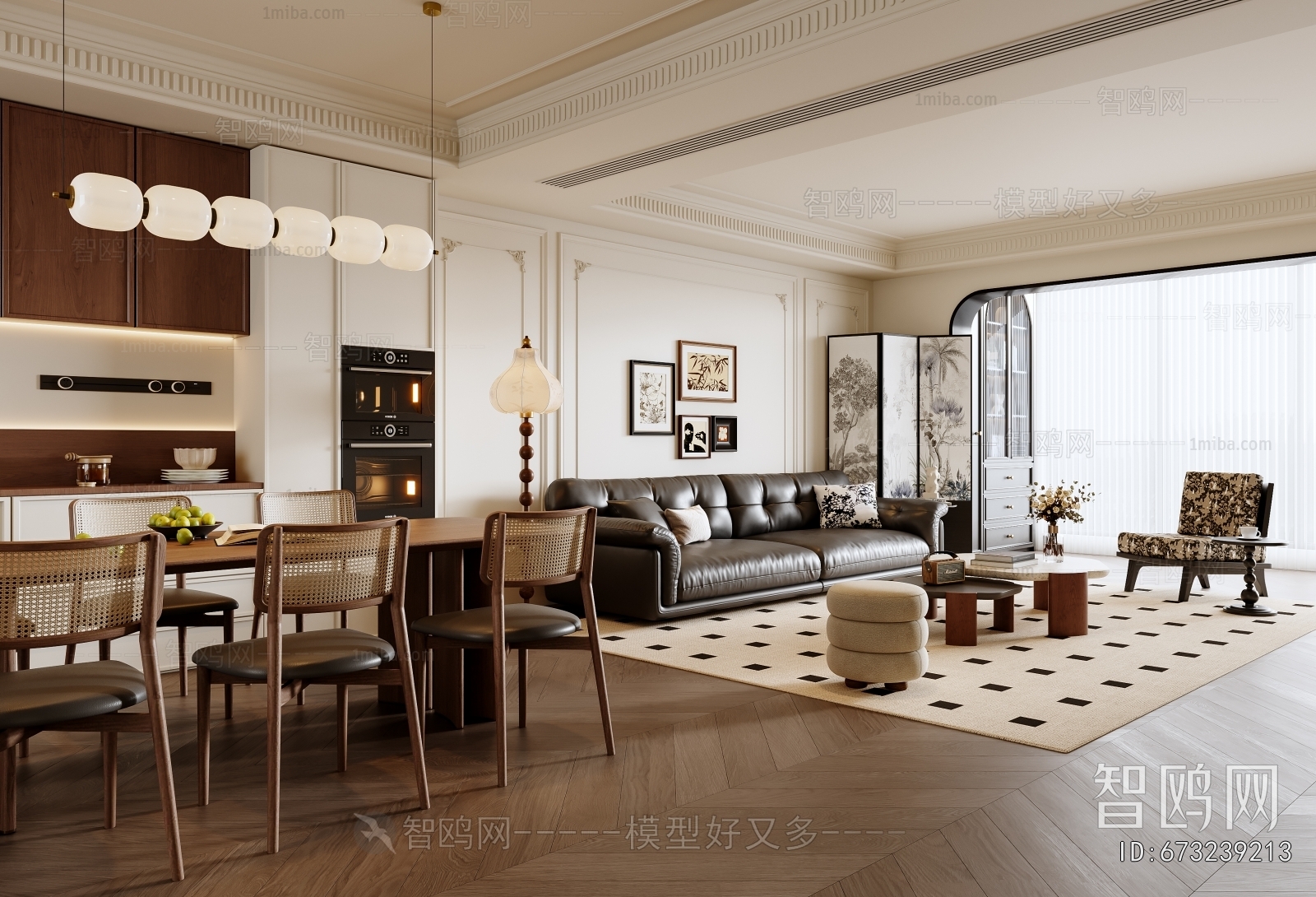 French Style A Living Room