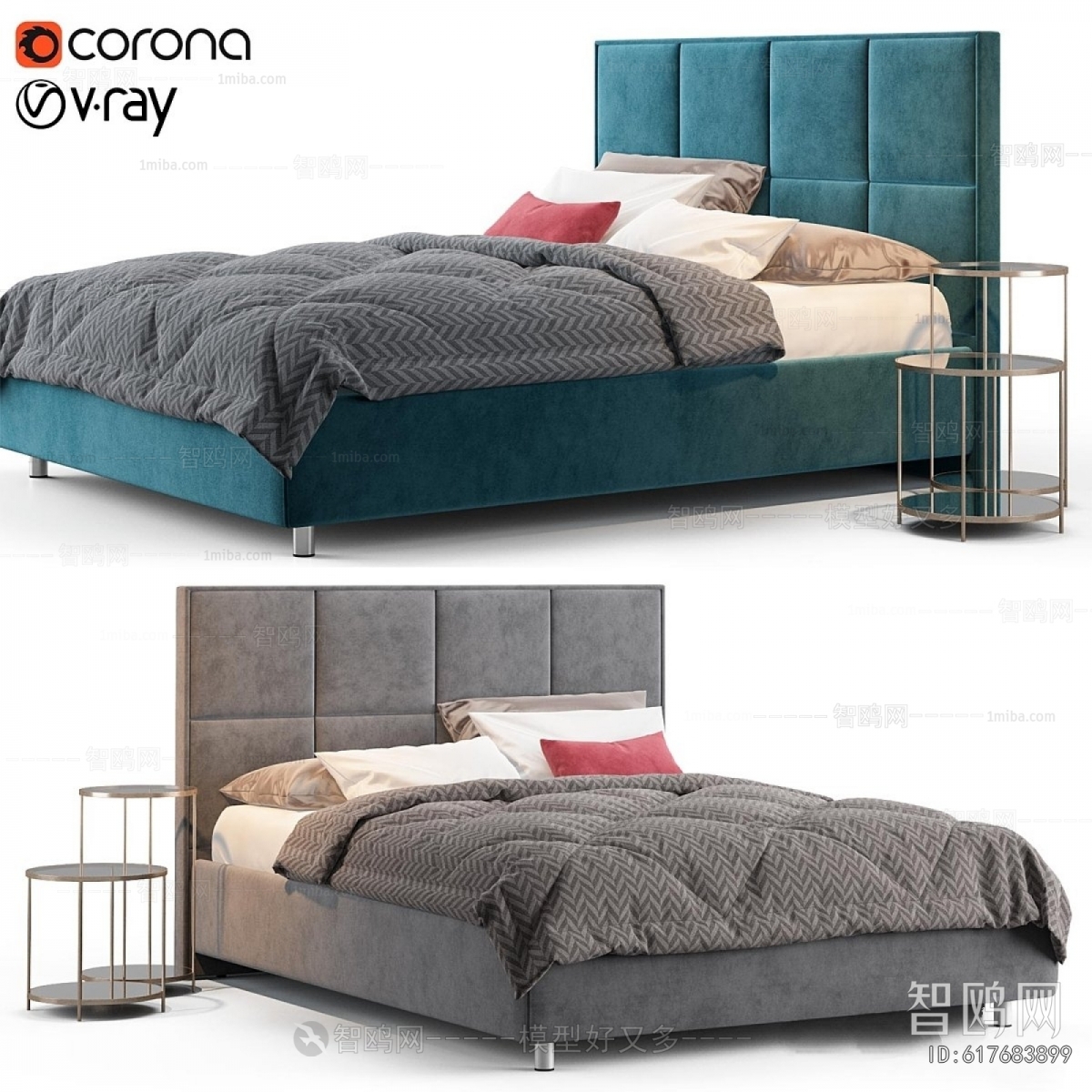 Modern Double Bed