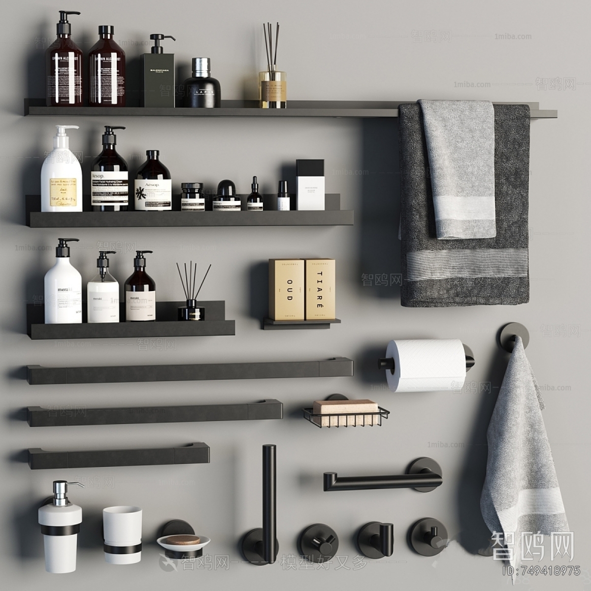 Modern Bathroom Set