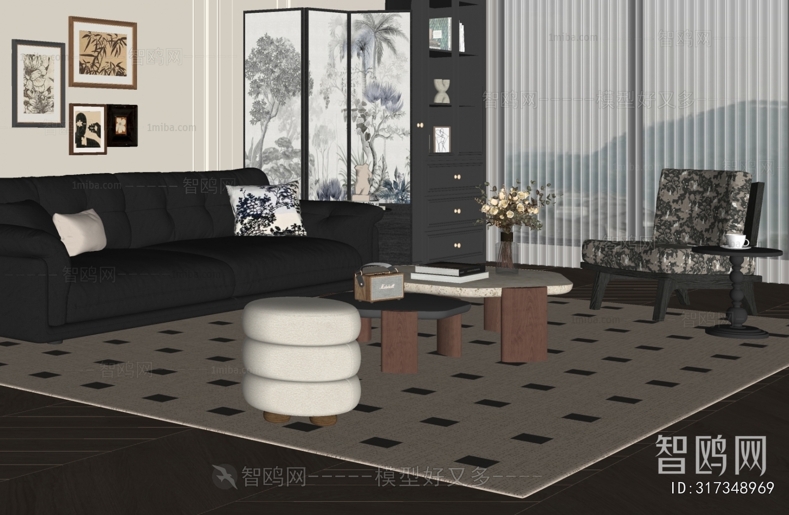 French Style Sofa Combination