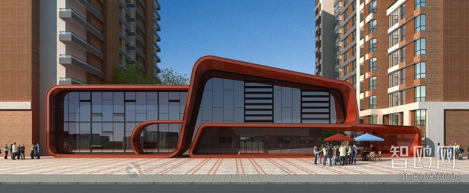 Modern Appearance Of Commercial Building