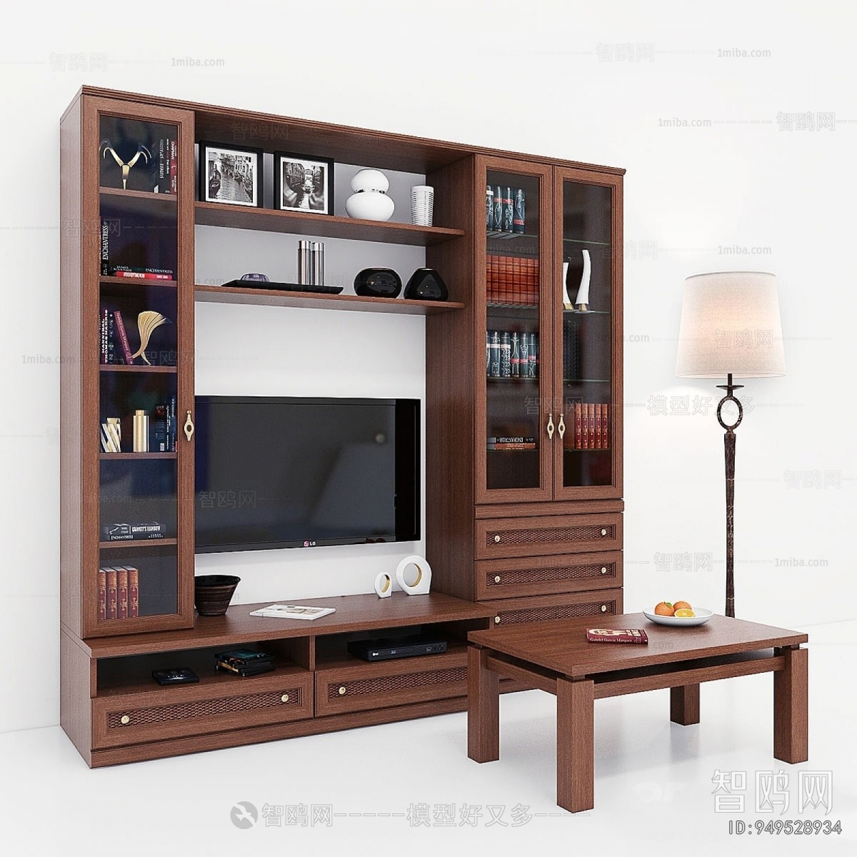New Chinese Style TV Cabinet