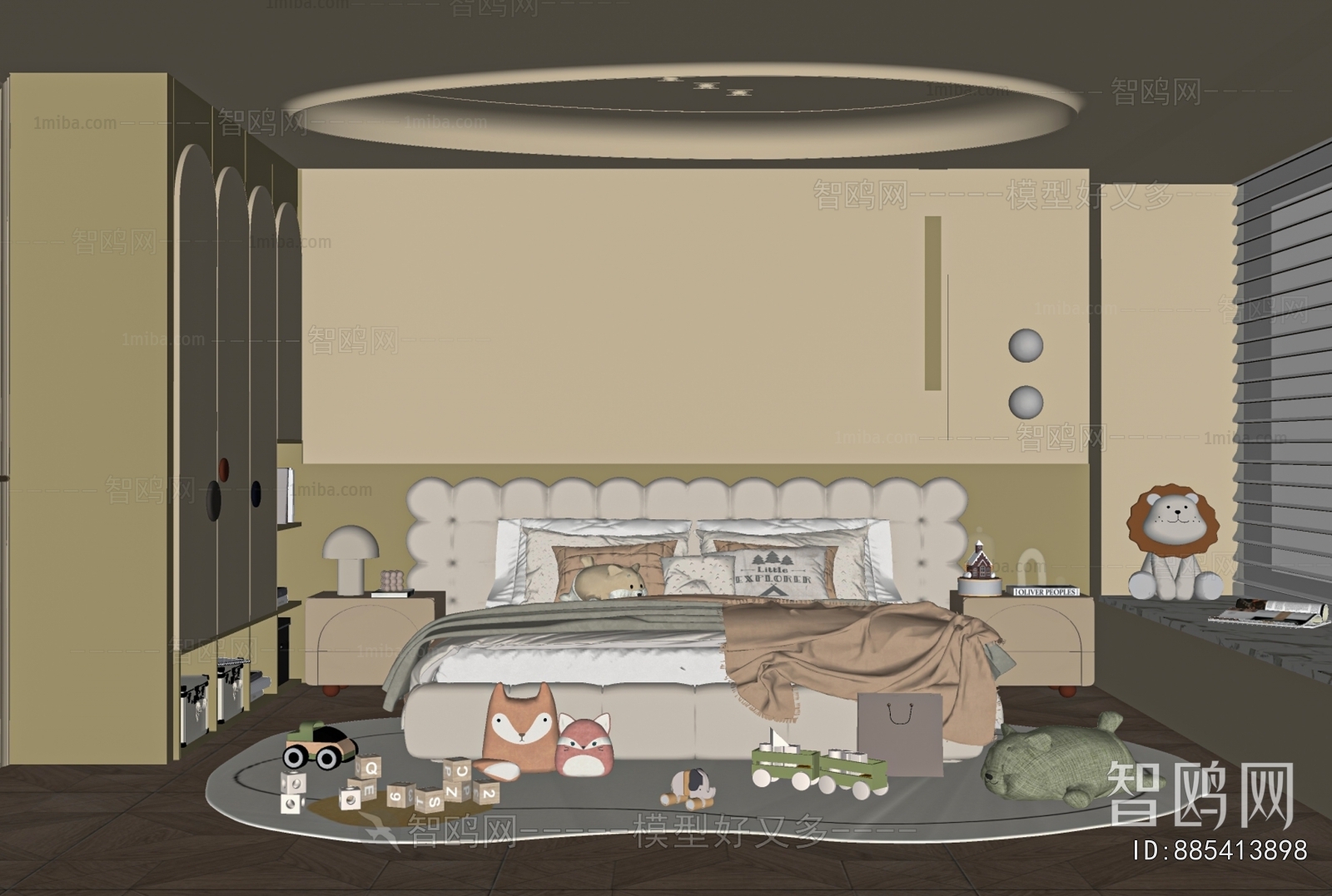 French Style Girl's Room Daughter's Room