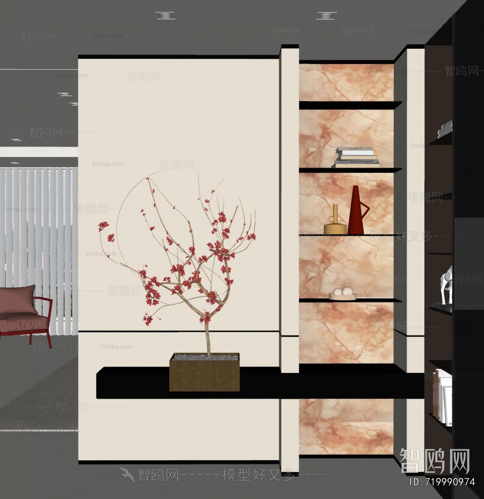 New Chinese Style Hallway