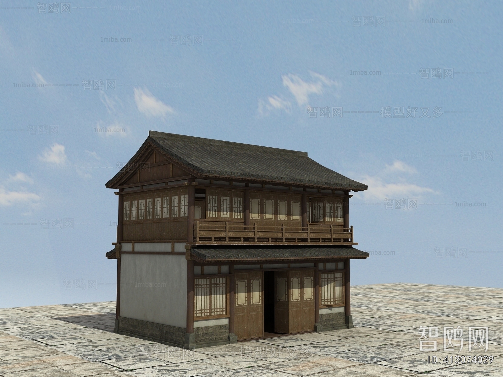 Chinese Style Ancient Architectural Buildings