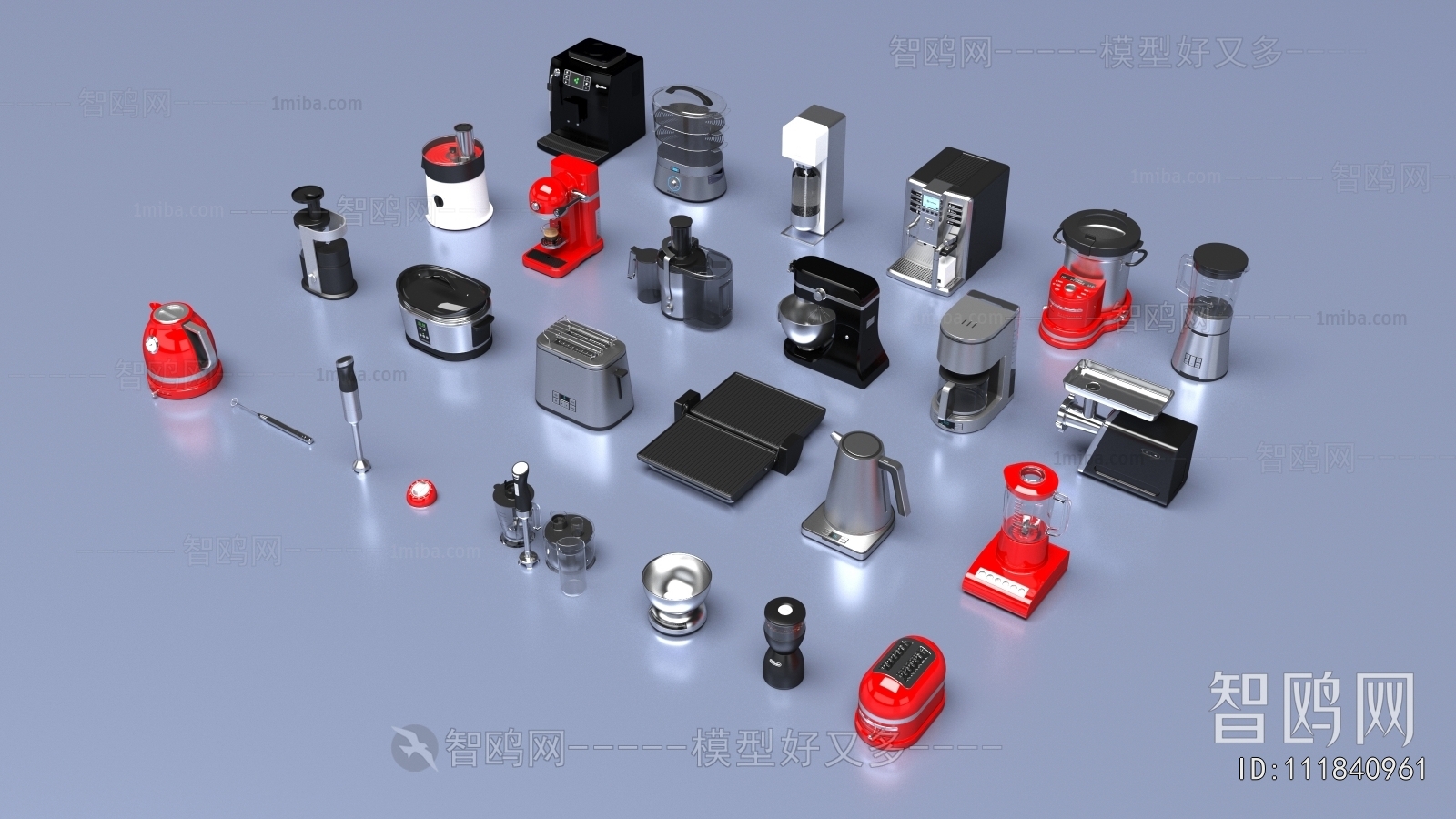 Modern Electric Kitchen Appliances