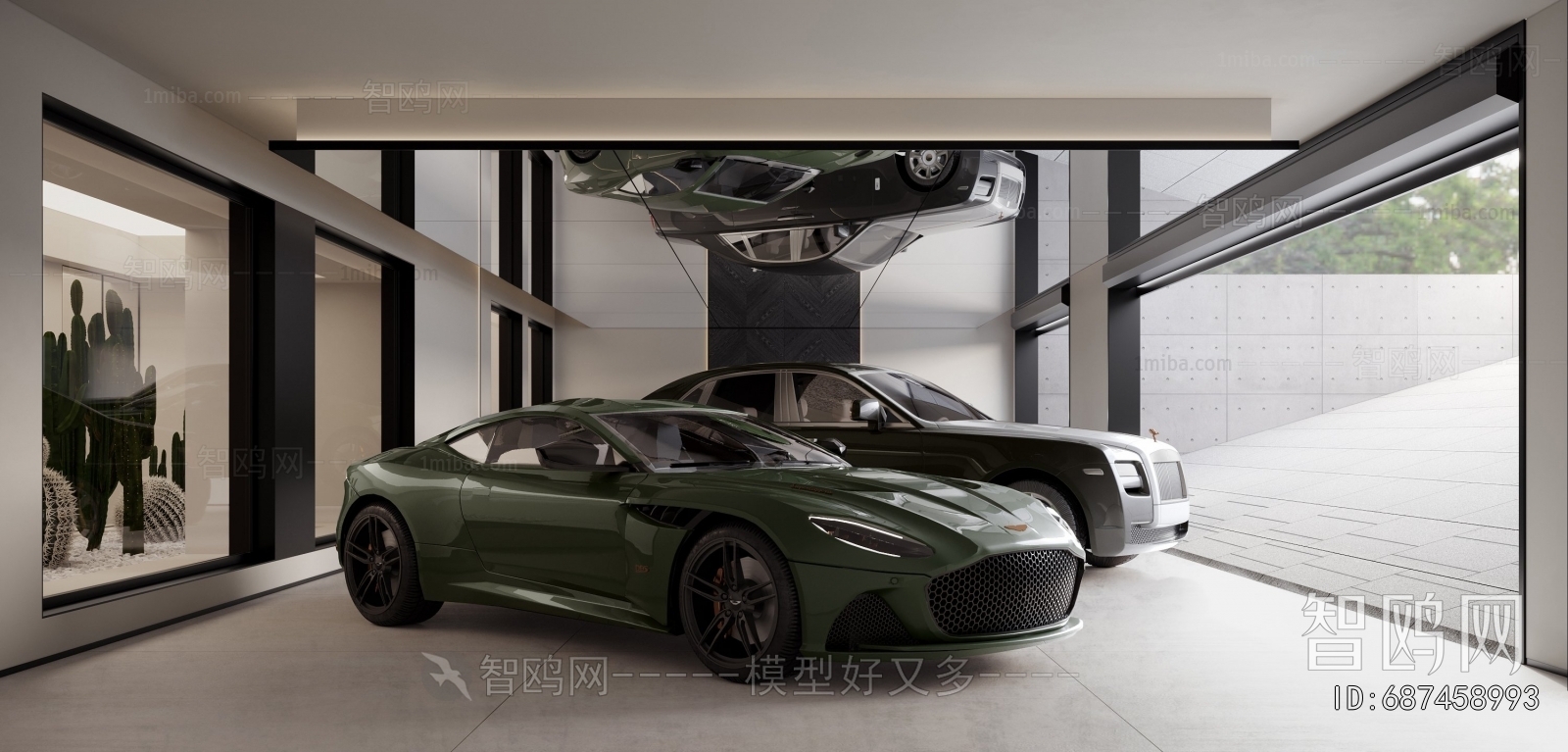 Modern Underground Garage