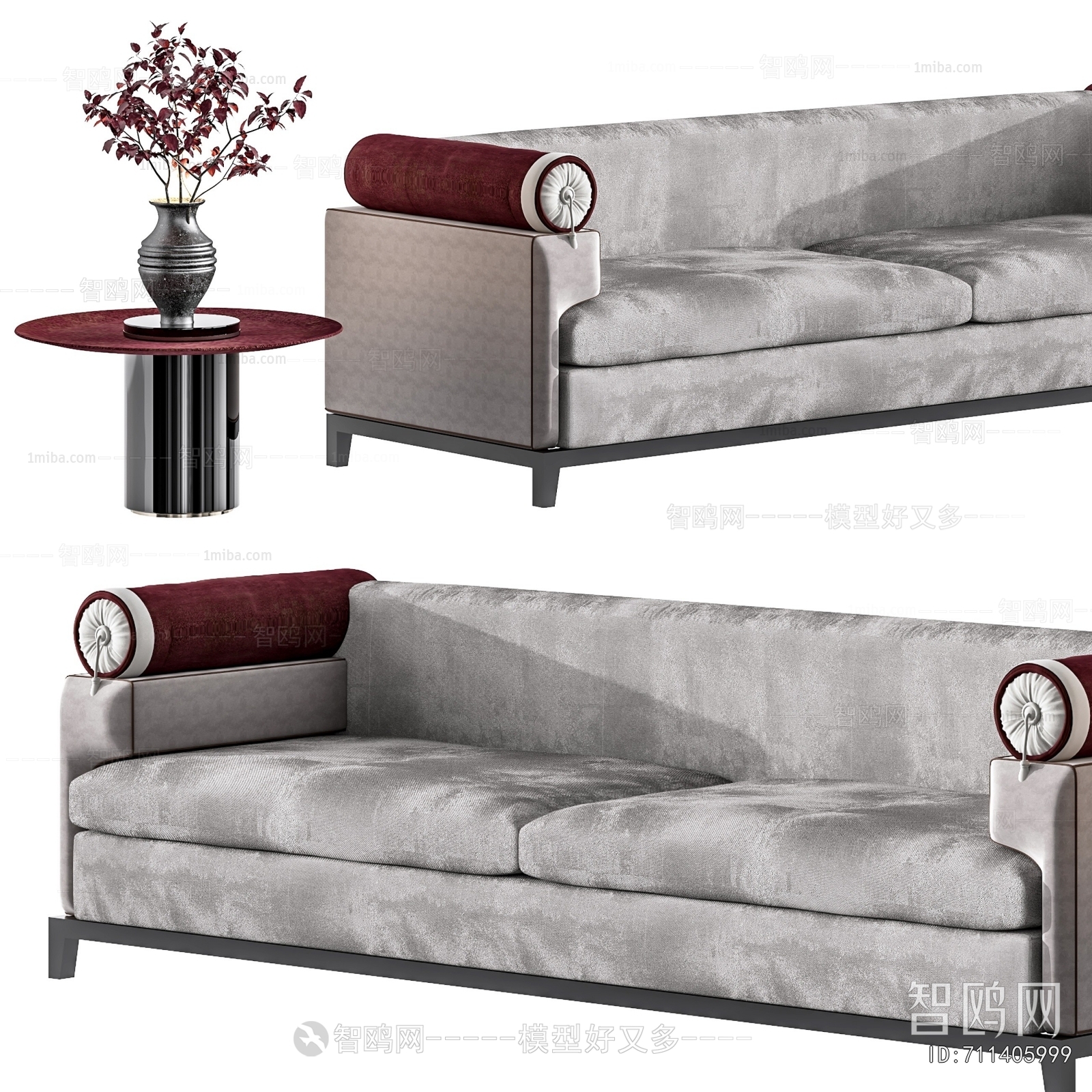 New Chinese Style A Sofa For Two