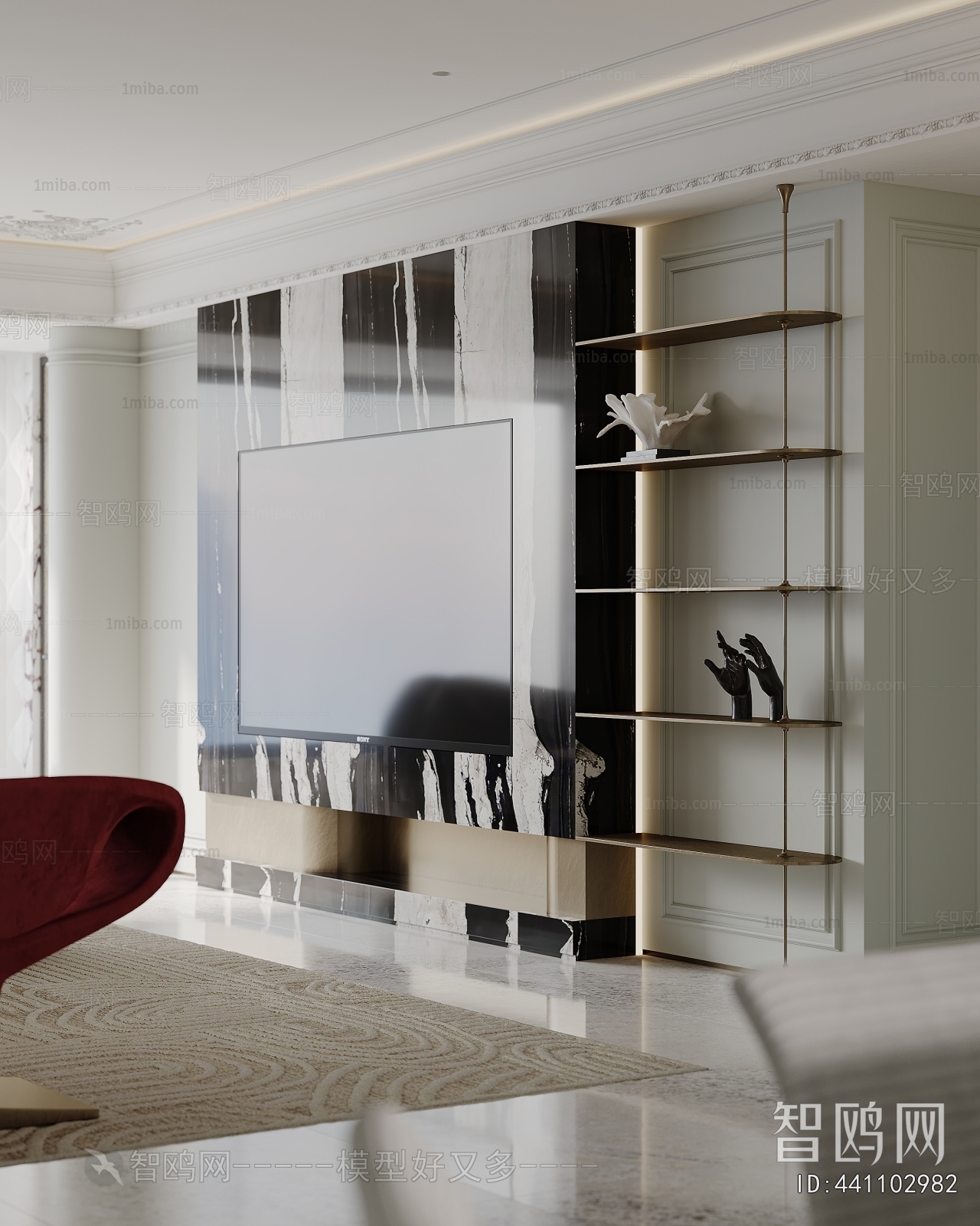 French Style A Living Room