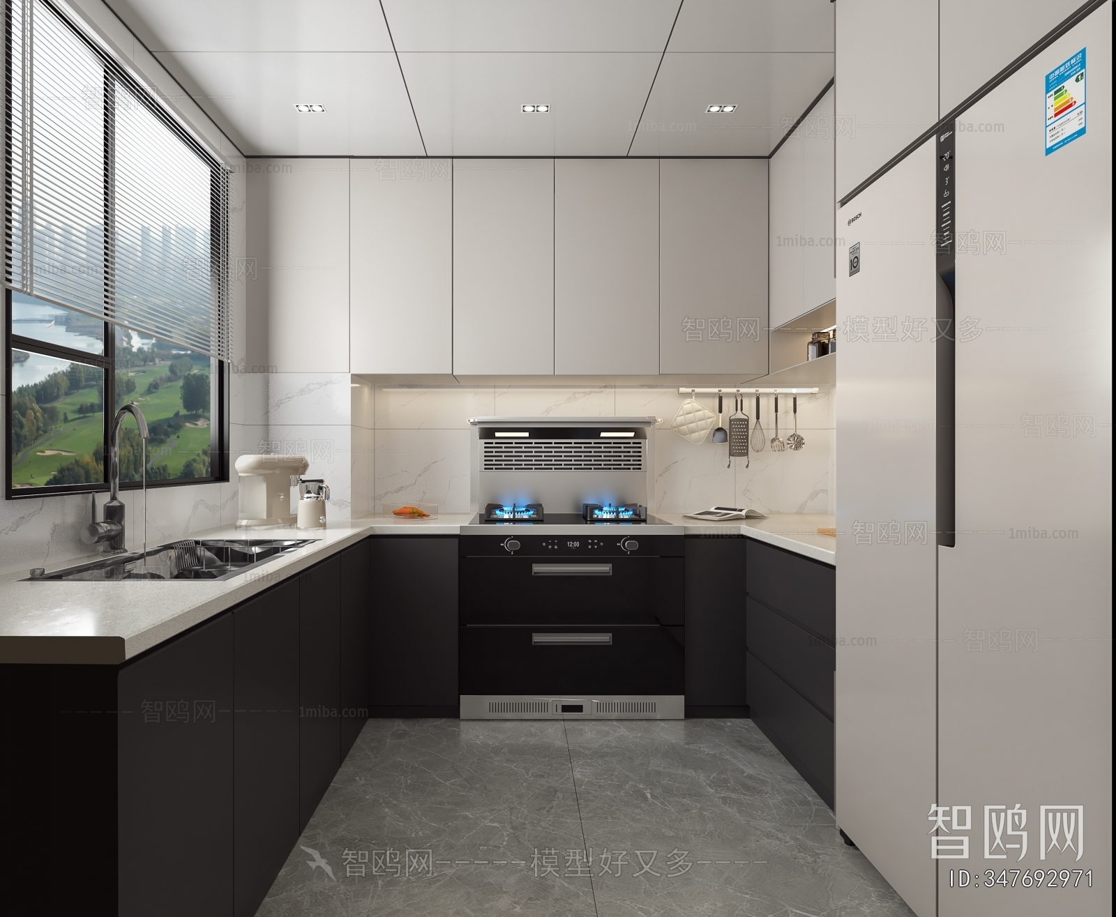 Modern The Kitchen