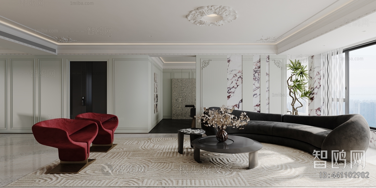 French Style A Living Room