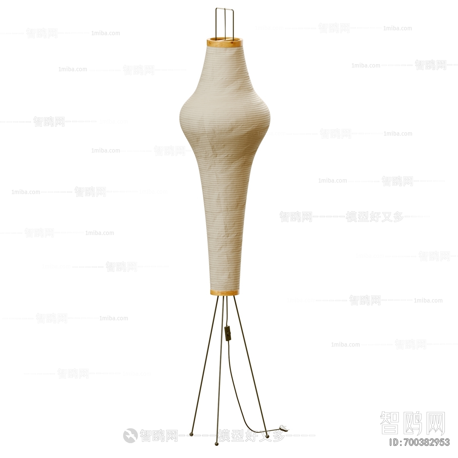 Wabi-sabi Style Floor Lamp