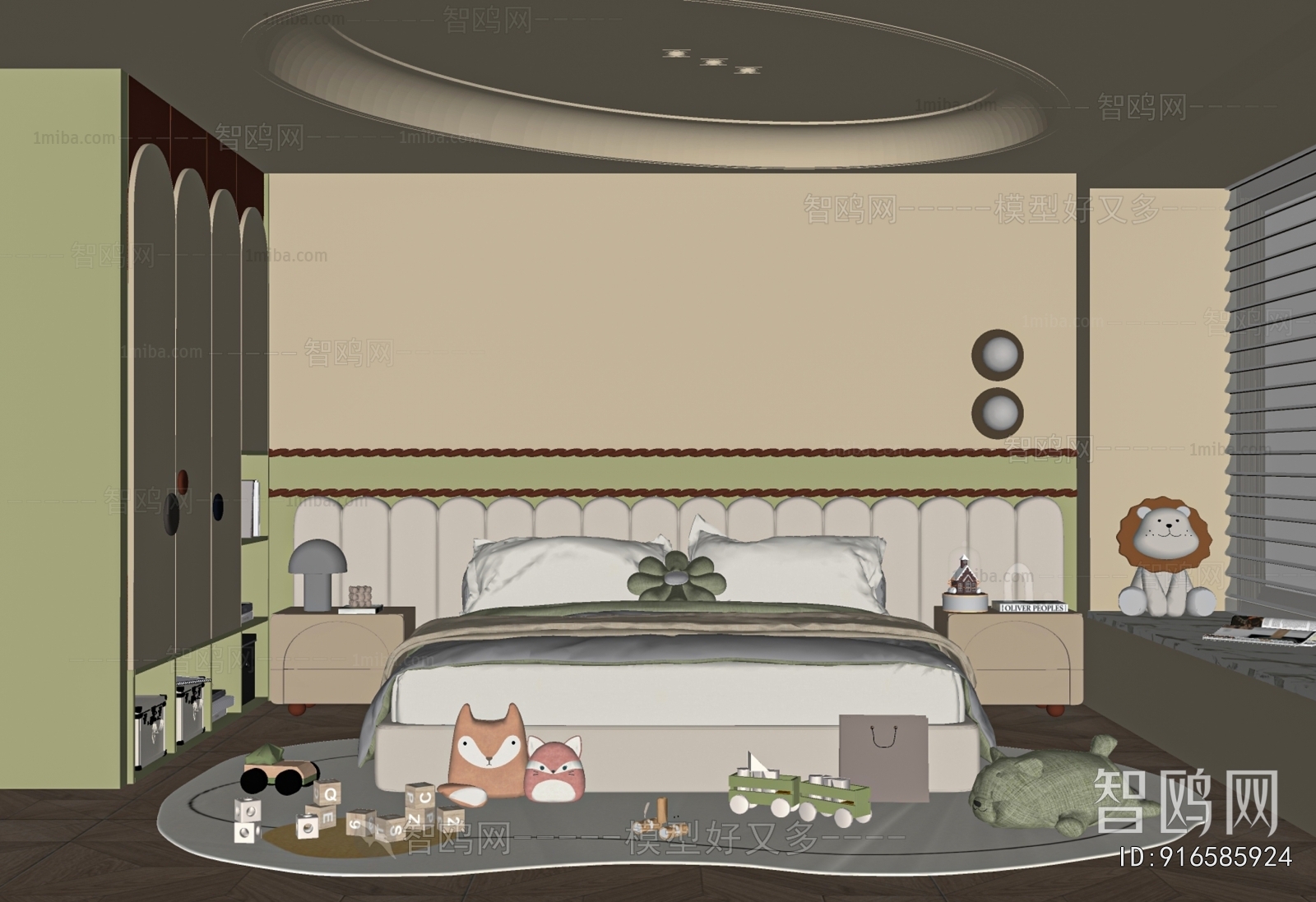 French Style Girl's Room Daughter's Room