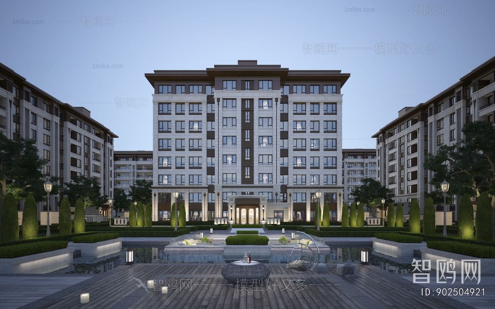 New Chinese Style Residential Building