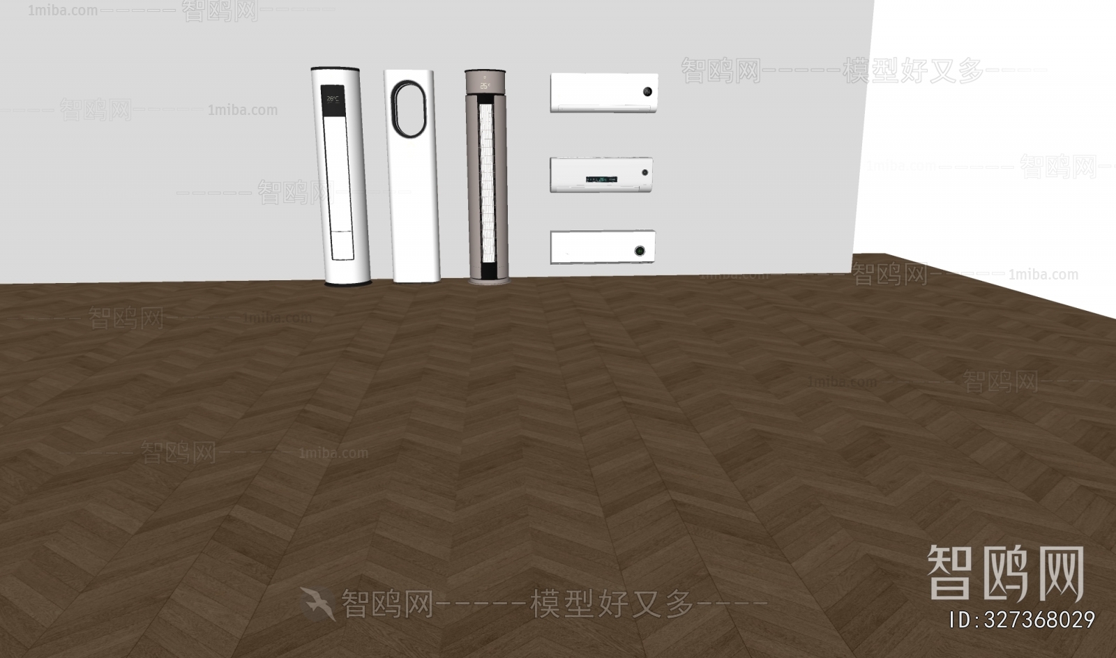 现代空调组合