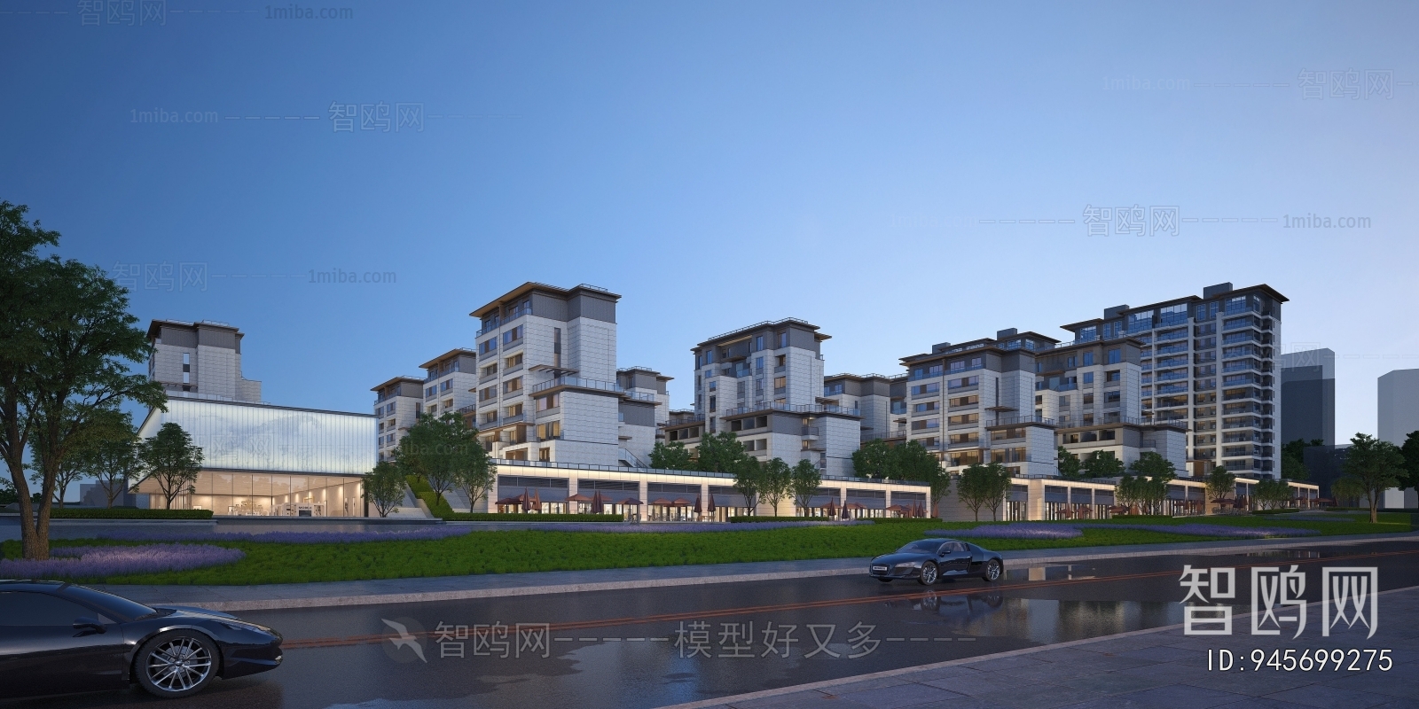 New Chinese Style Residential Building