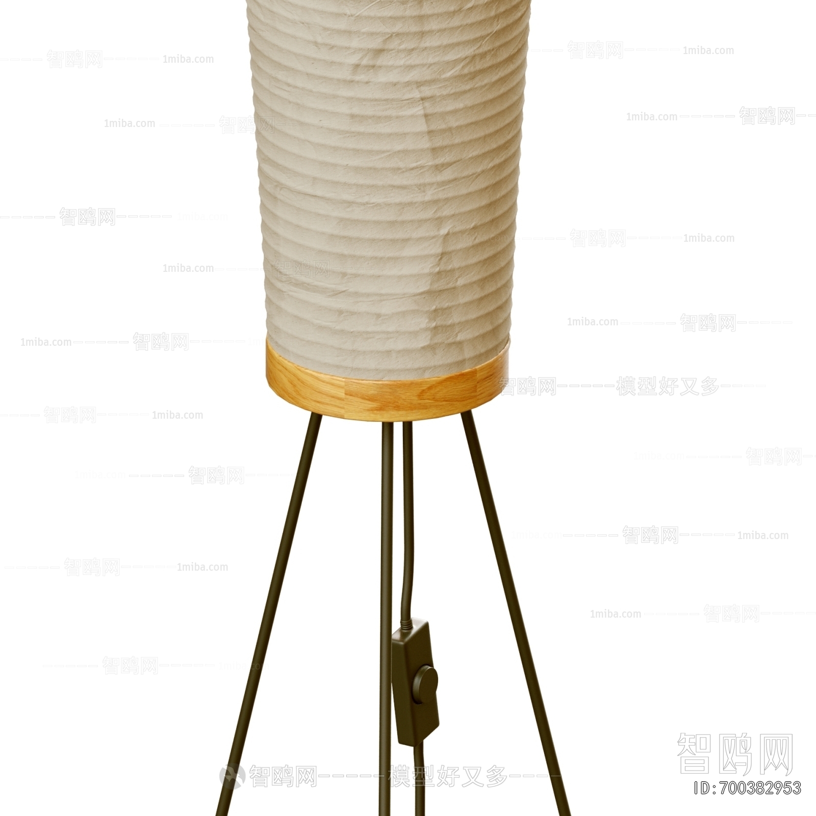Wabi-sabi Style Floor Lamp