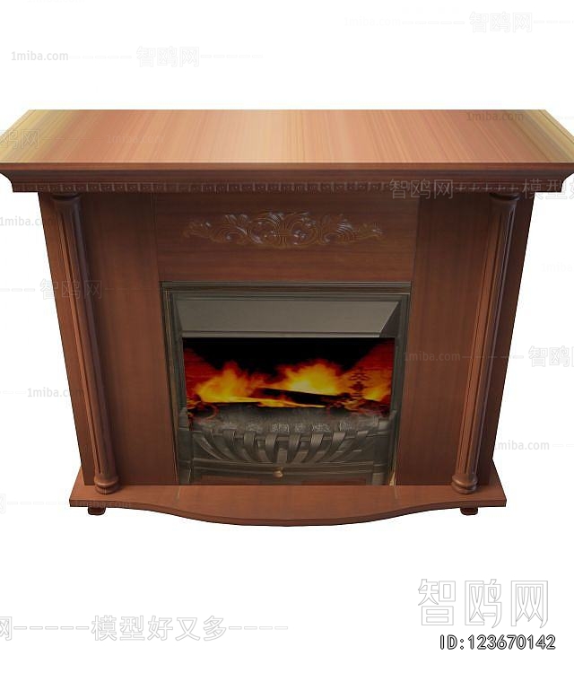 European Style Fireplace
