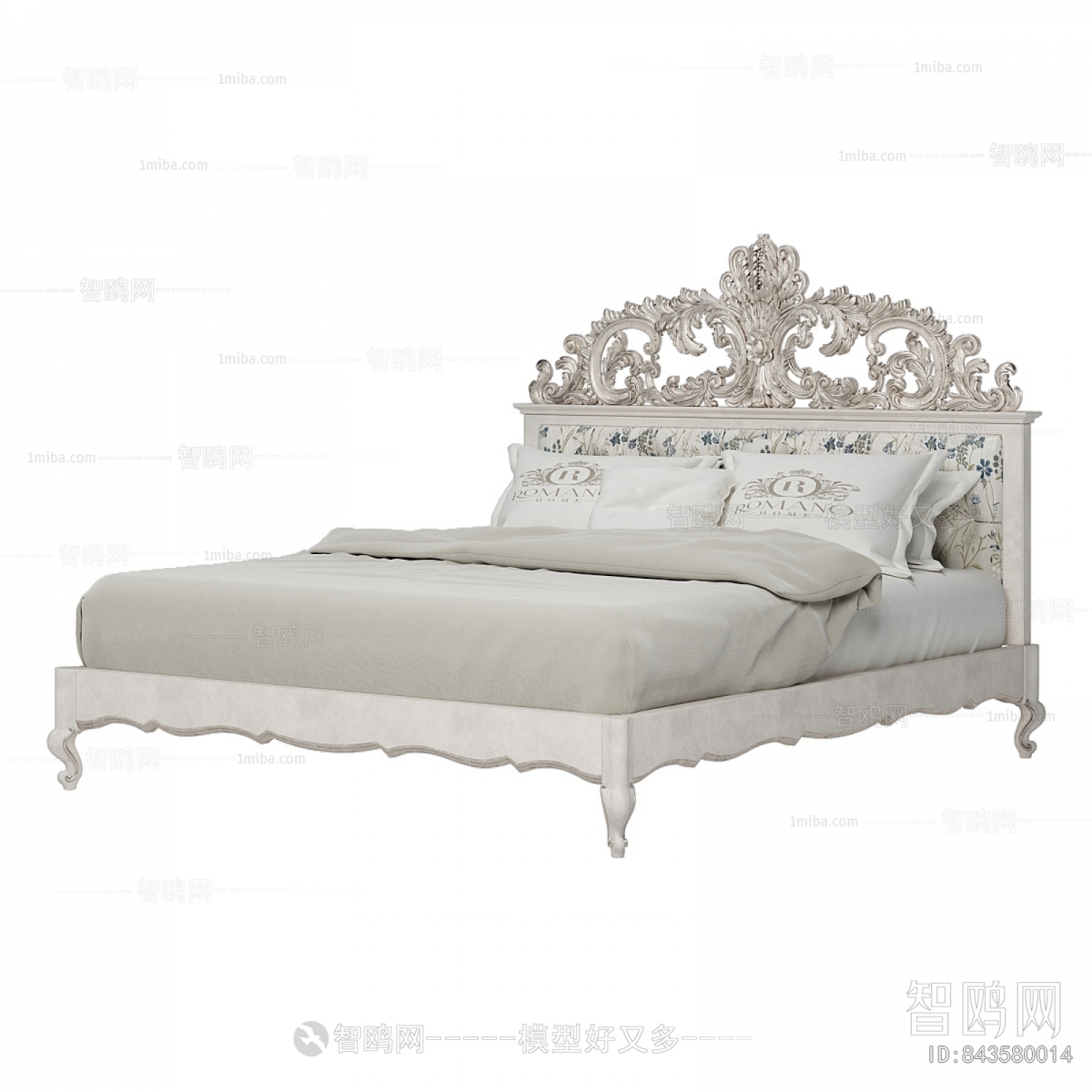 French Style Double Bed