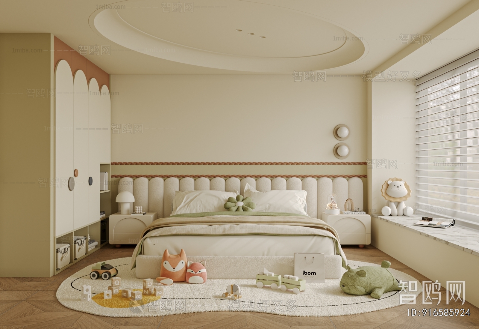 French Style Girl's Room Daughter's Room