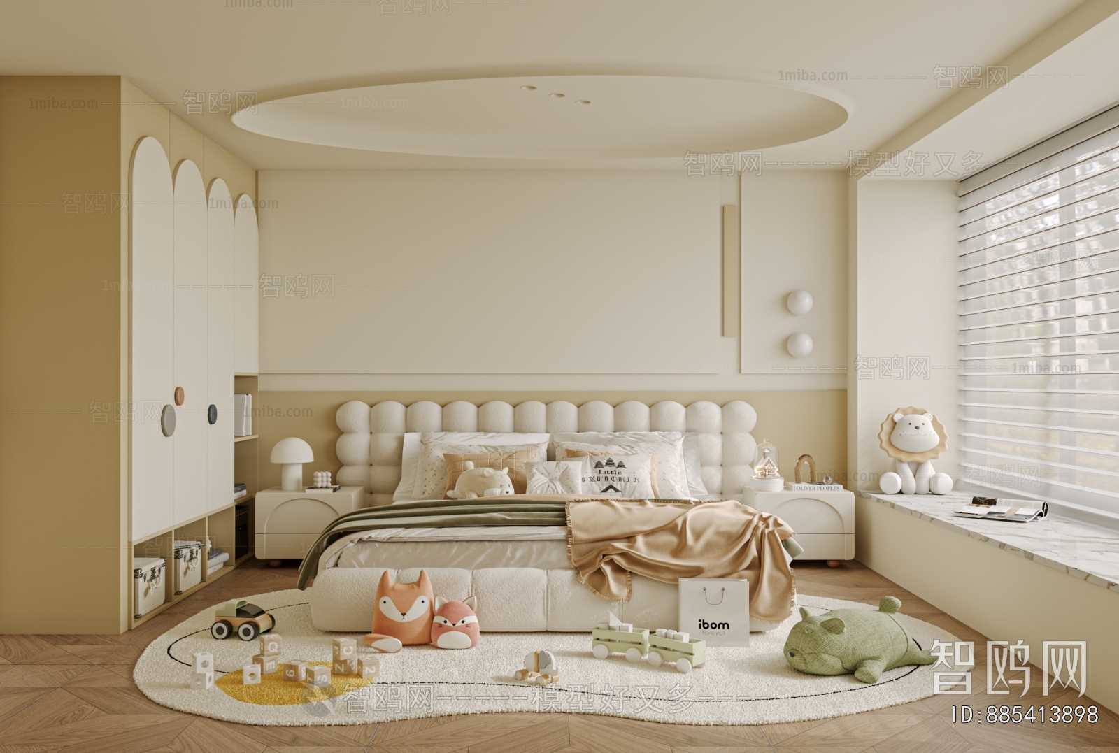 French Style Girl's Room Daughter's Room