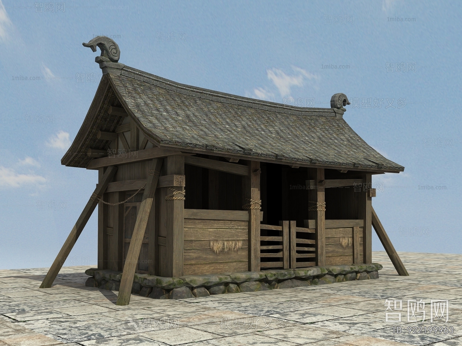 Chinese Style Ancient Architectural Buildings