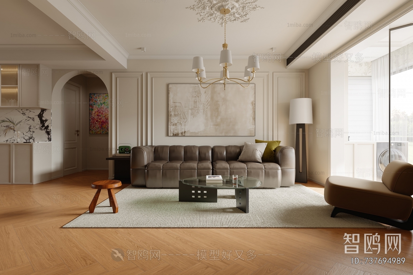 French Style A Living Room