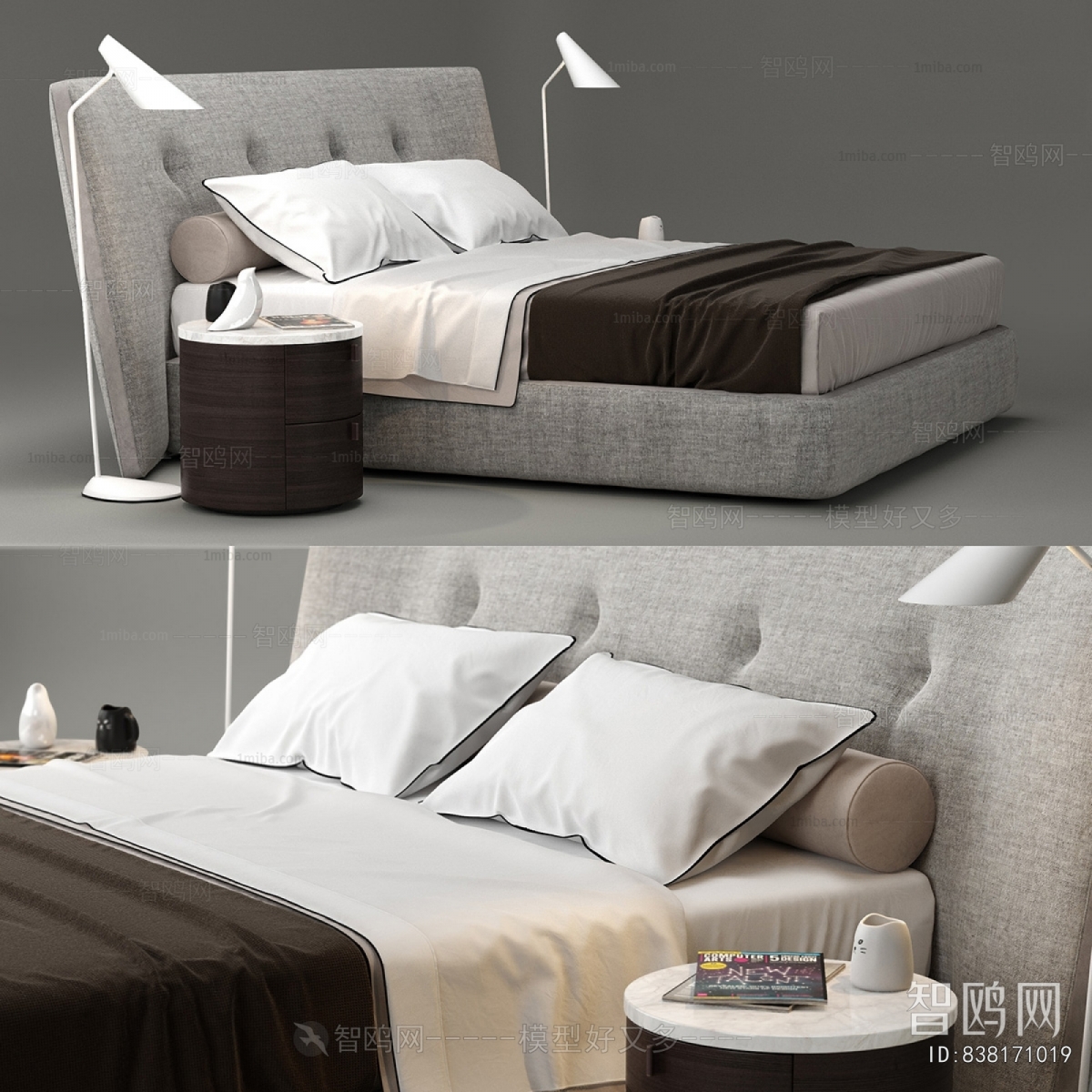 Modern Double Bed
