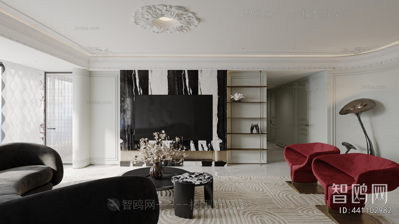 French Style A Living Room