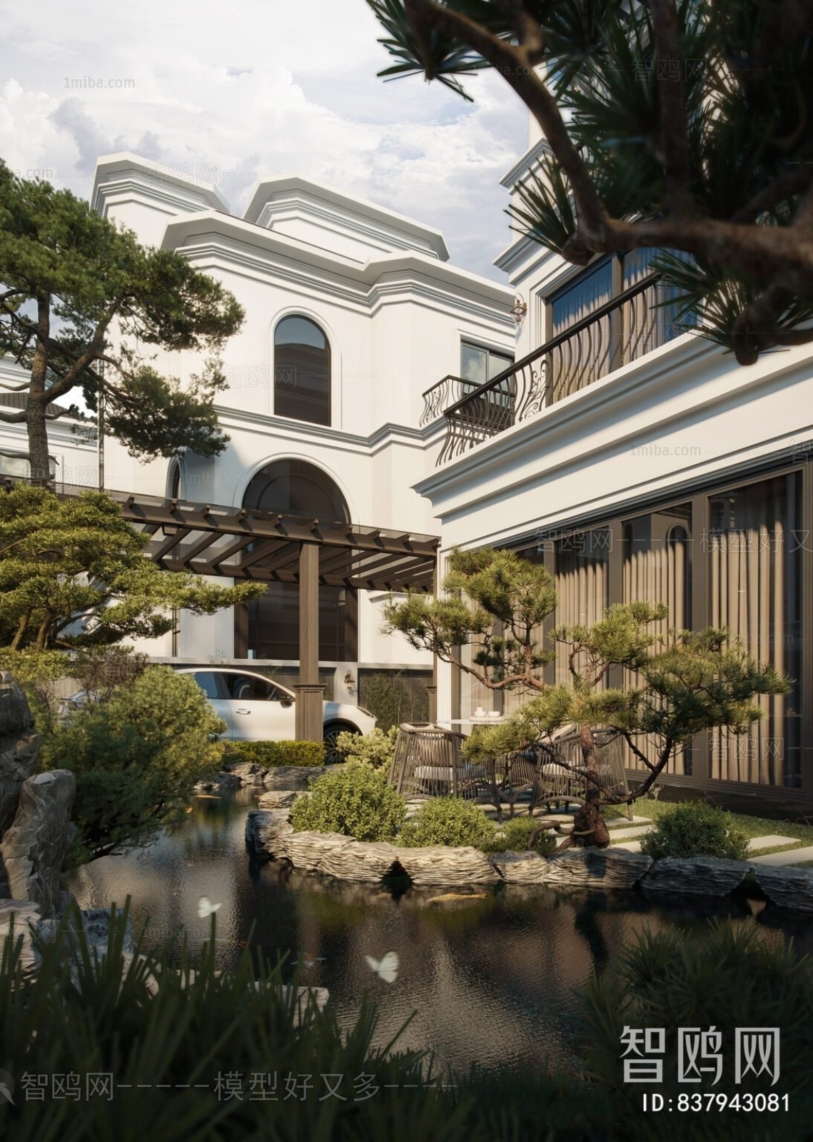 Simple European Style Detached Villa