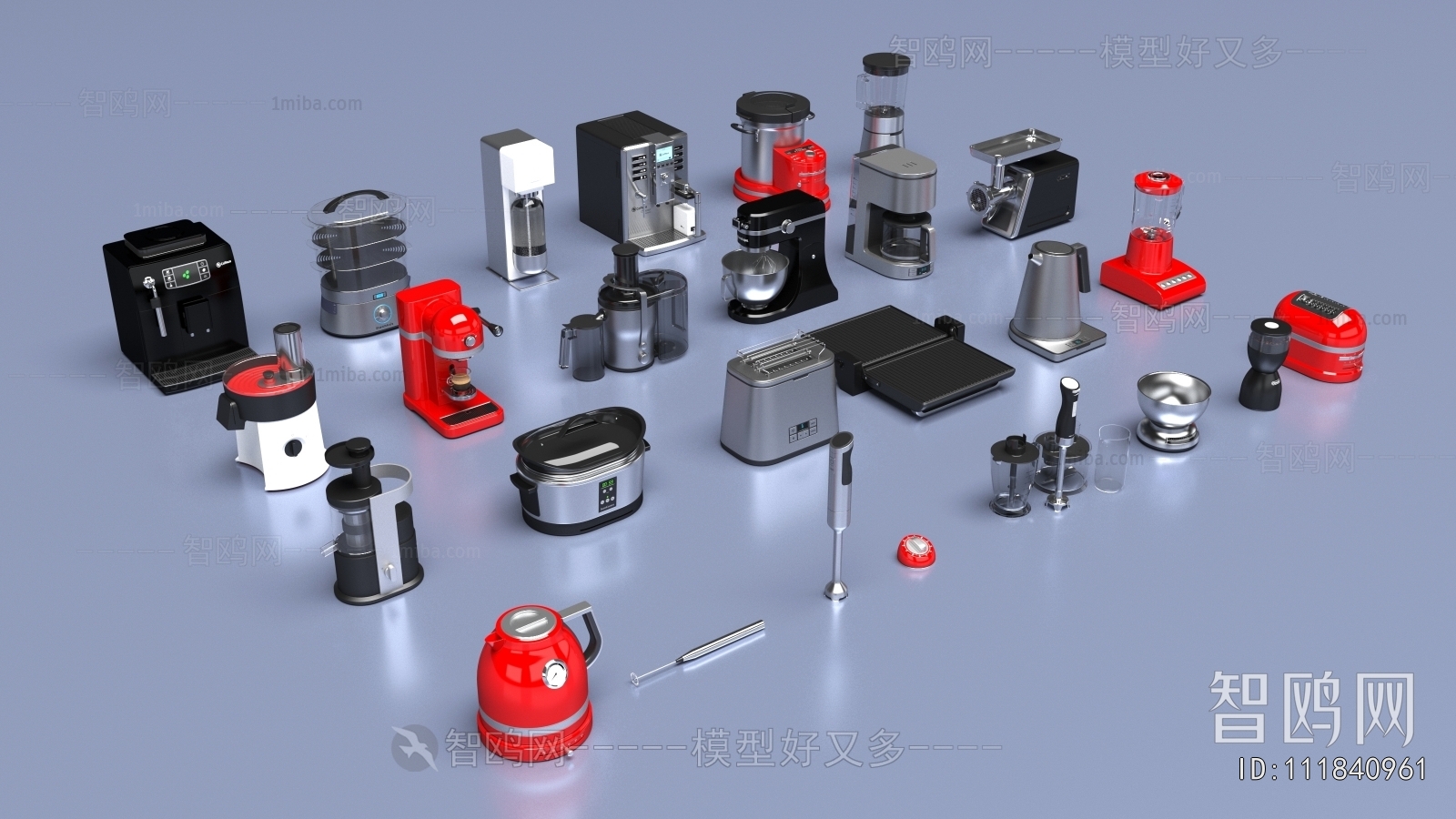 Modern Electric Kitchen Appliances