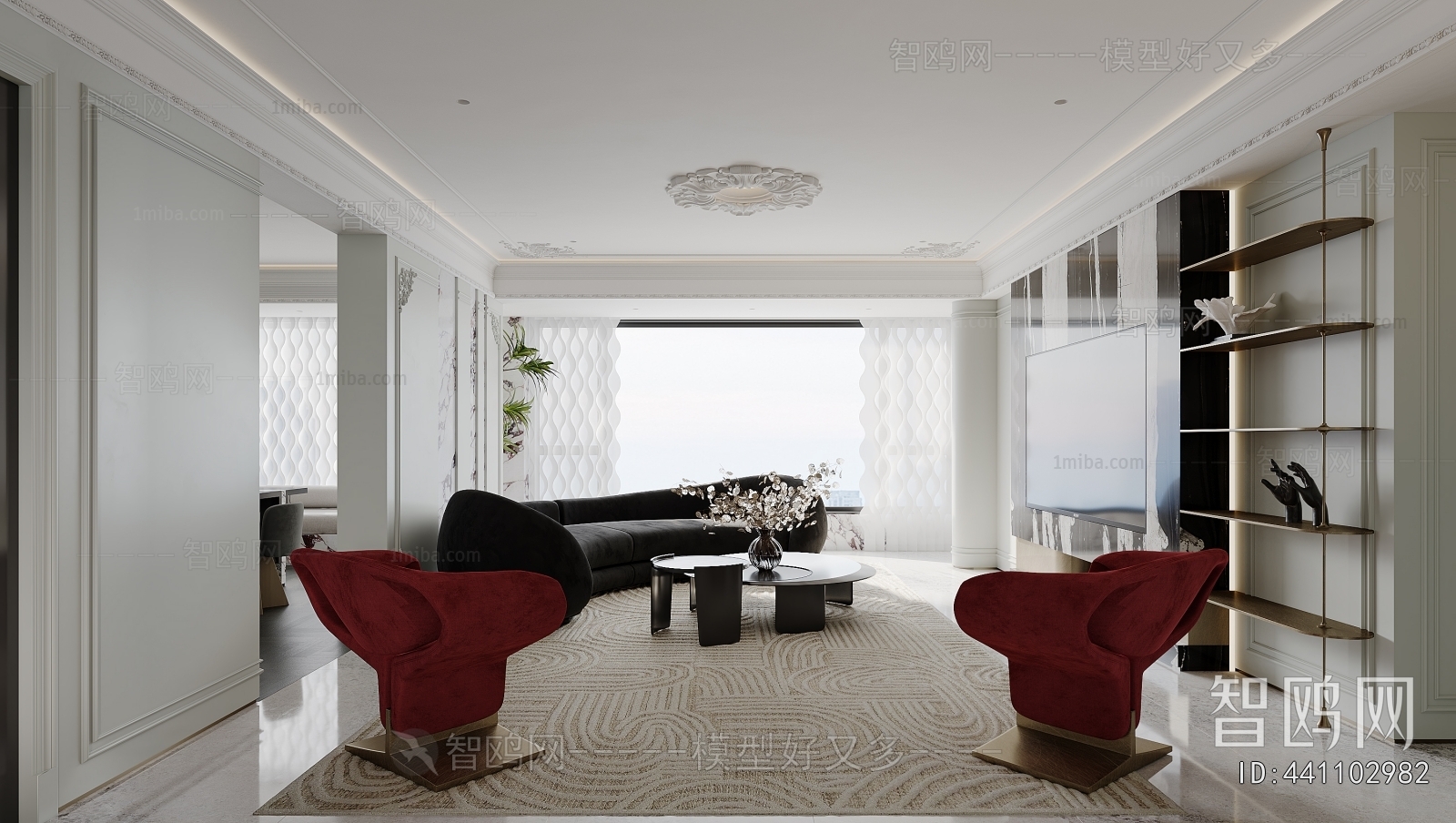 French Style A Living Room