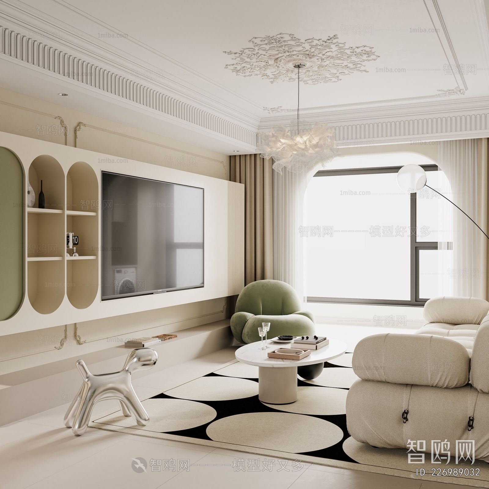 French Style A Living Room