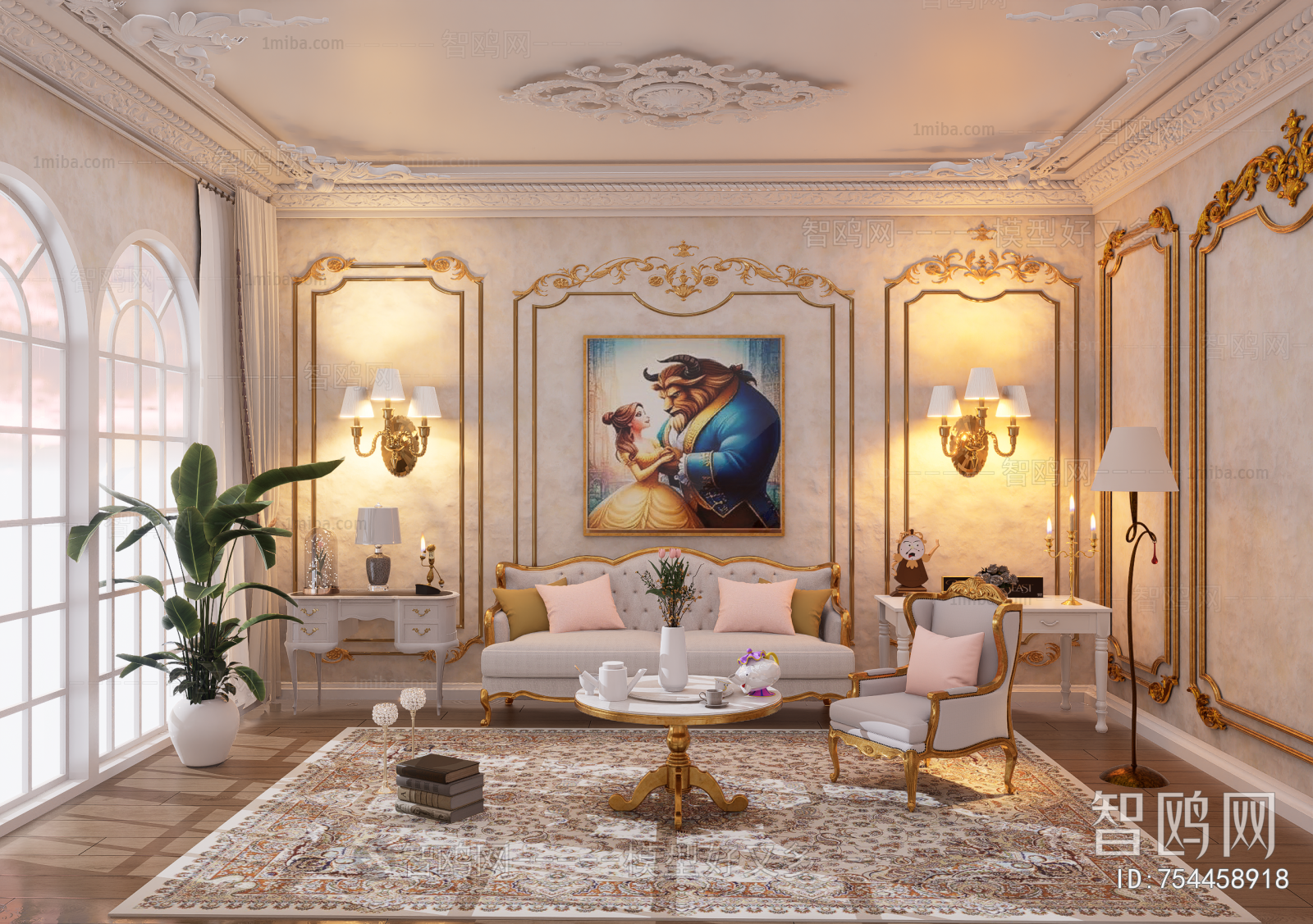 French Style A Living Room