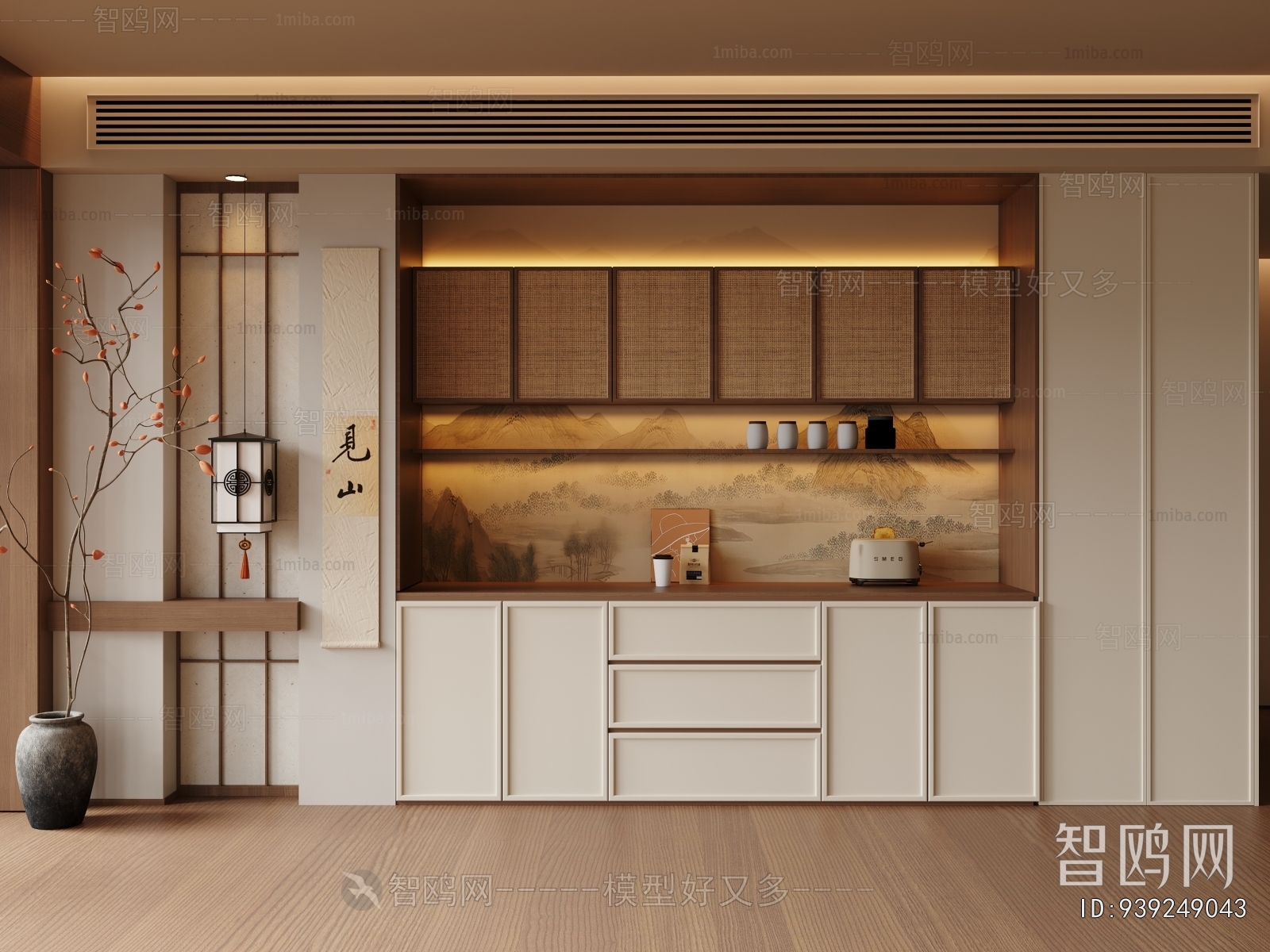 New Chinese Style Sideboard