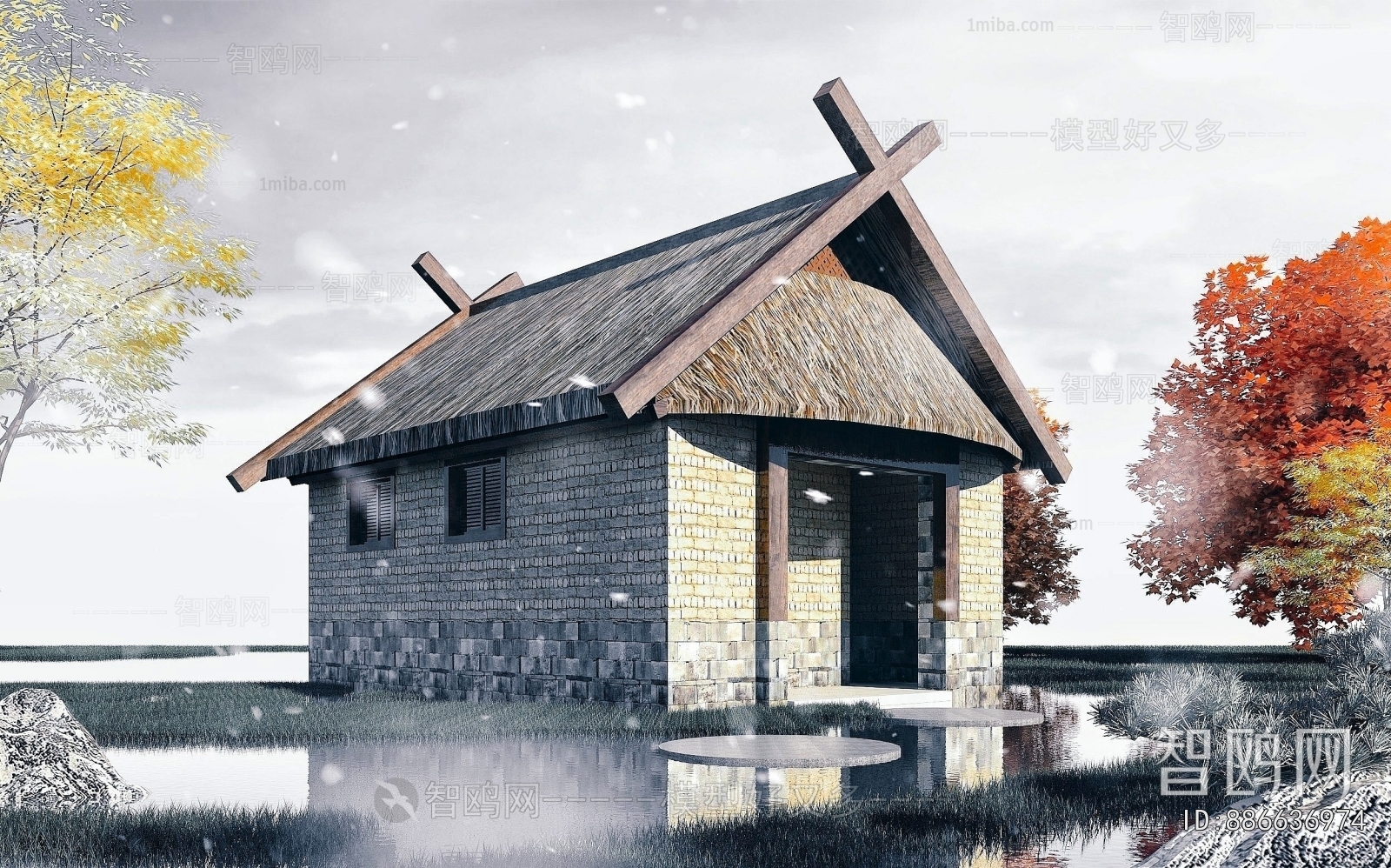 New Chinese Style Public Building