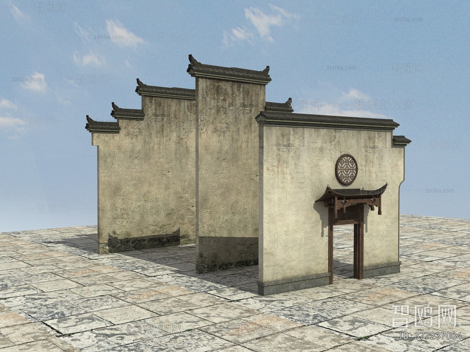 Chinese Style Landscape Wall