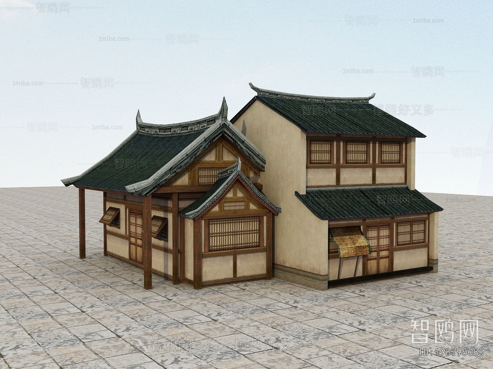 Chinese Style Ancient Architectural Buildings