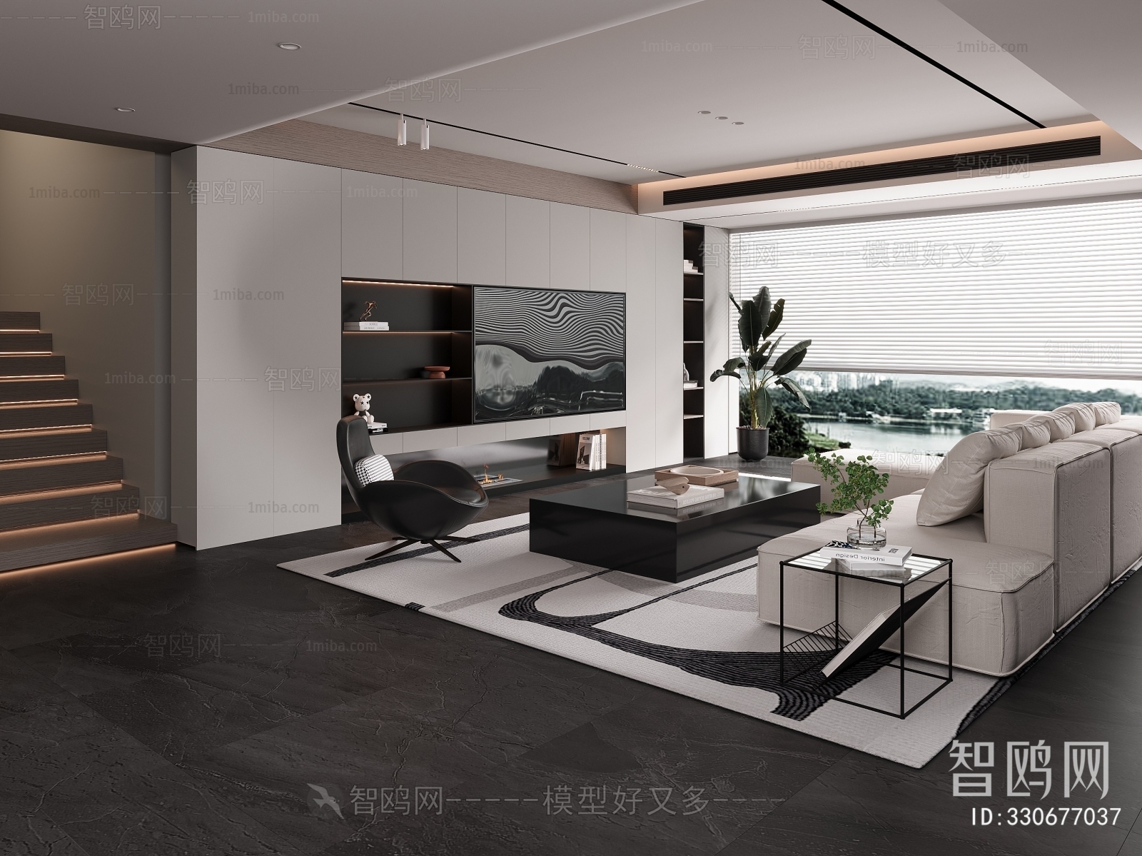 Modern A Living Room