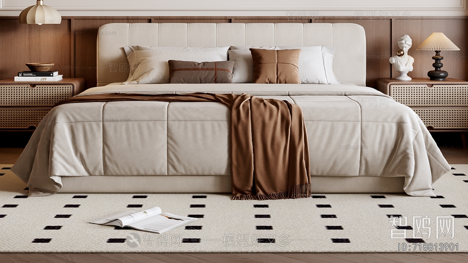 French Style Double Bed